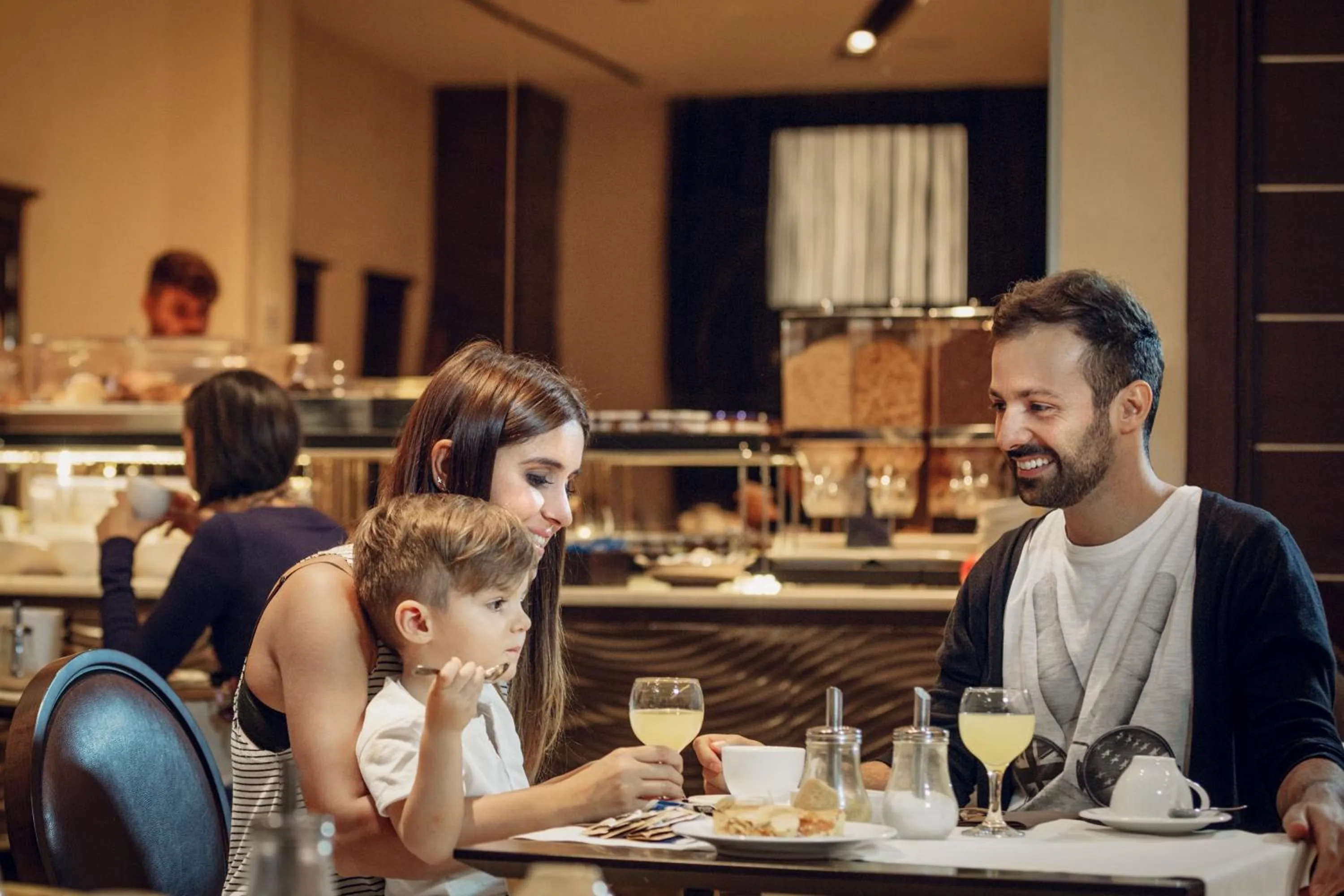 Breakfast in Hotel Regina Margherita