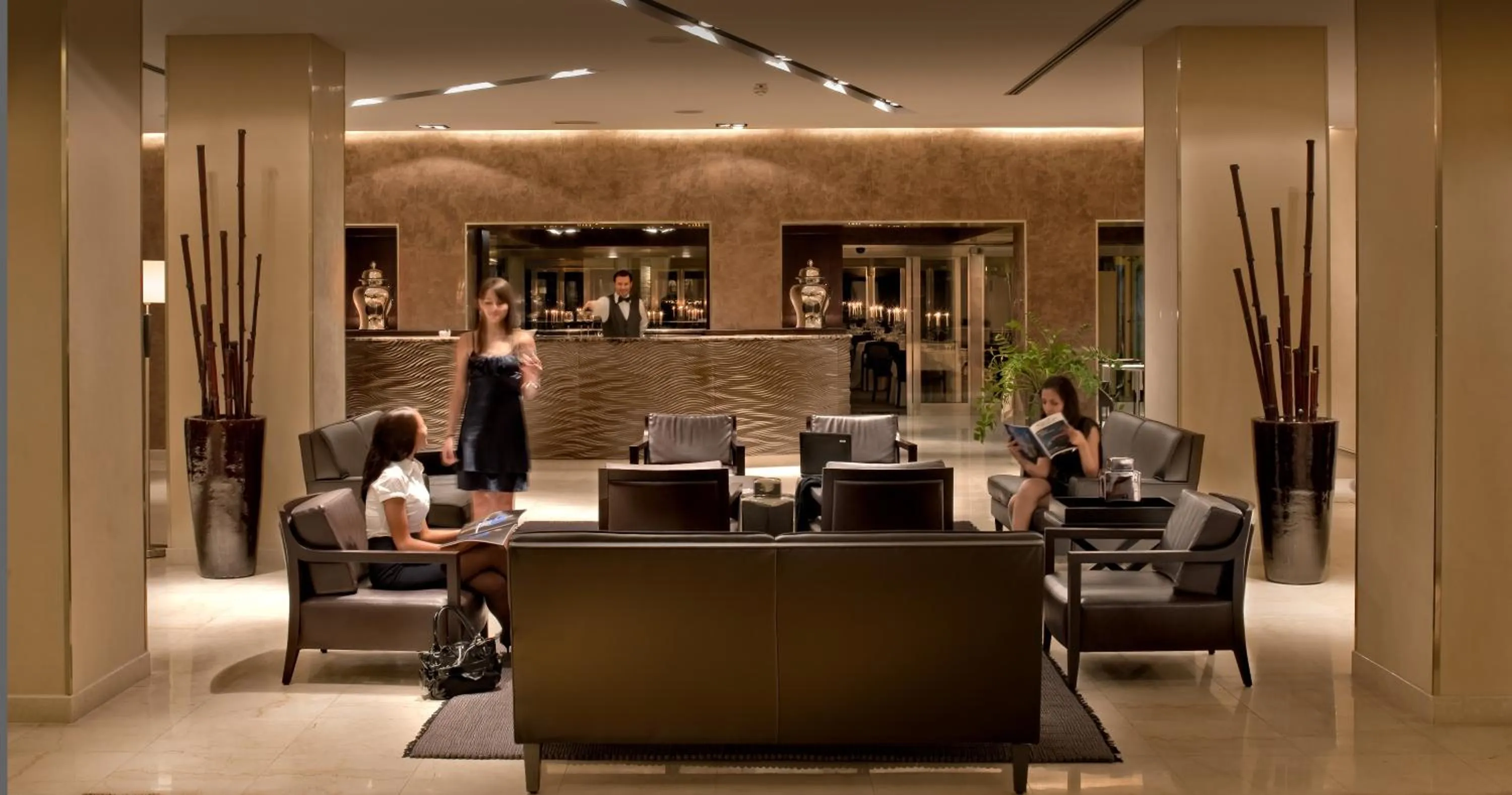 Lounge or bar in Hotel Regina Margherita