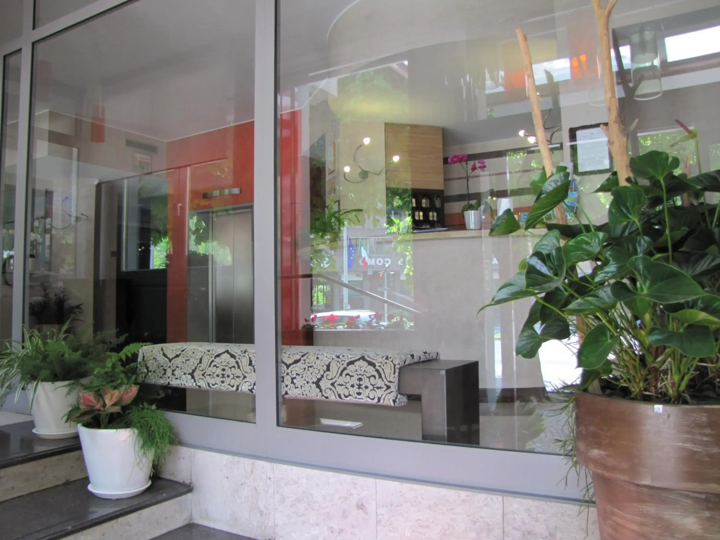 Lobby or reception in Park Hotel Meublé Lobby or reception in Park Hotel Meublé