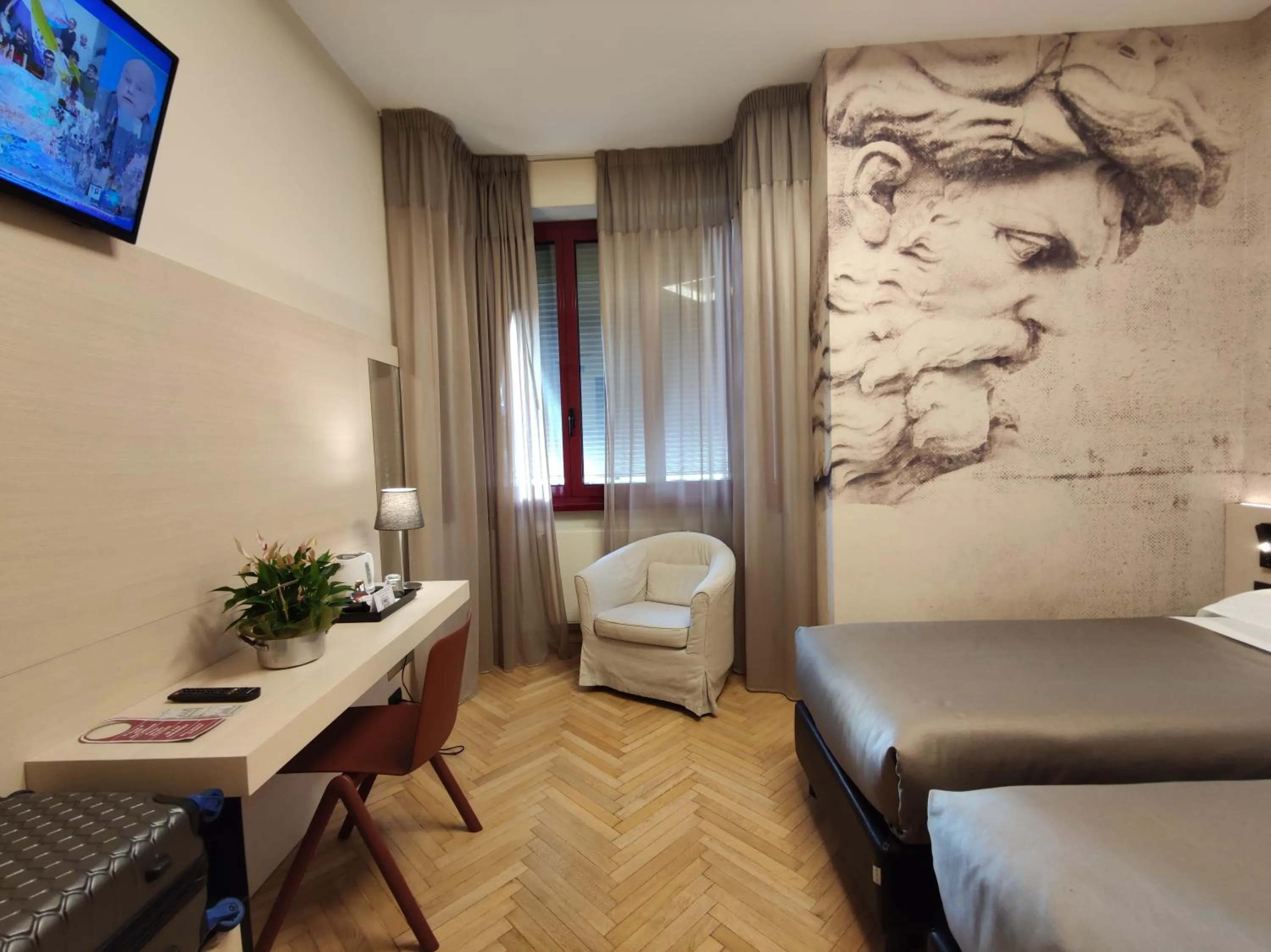 Bed in Park Hotel Meublé