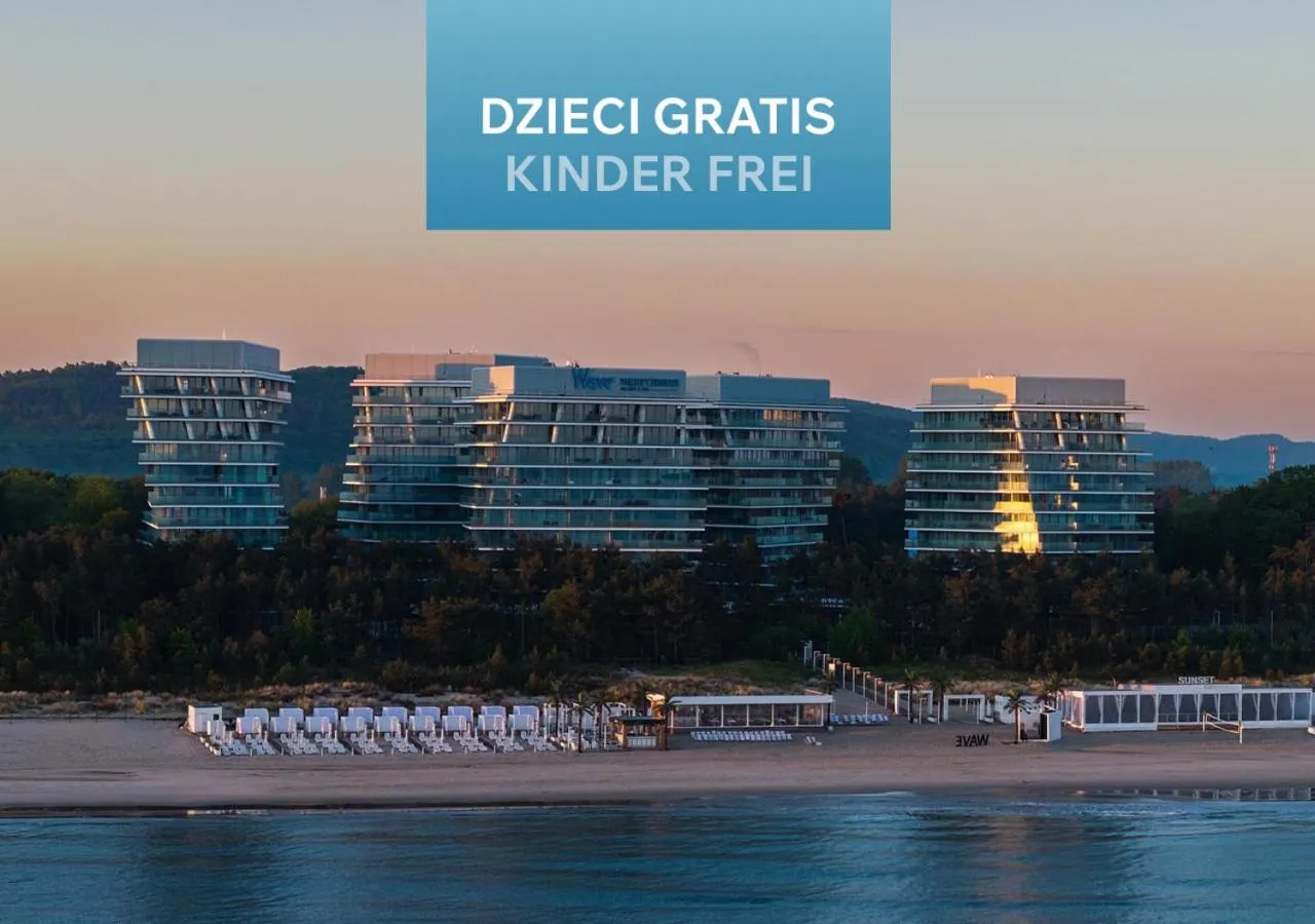 Beach in Wave Międzyzdroje Resort & SPA