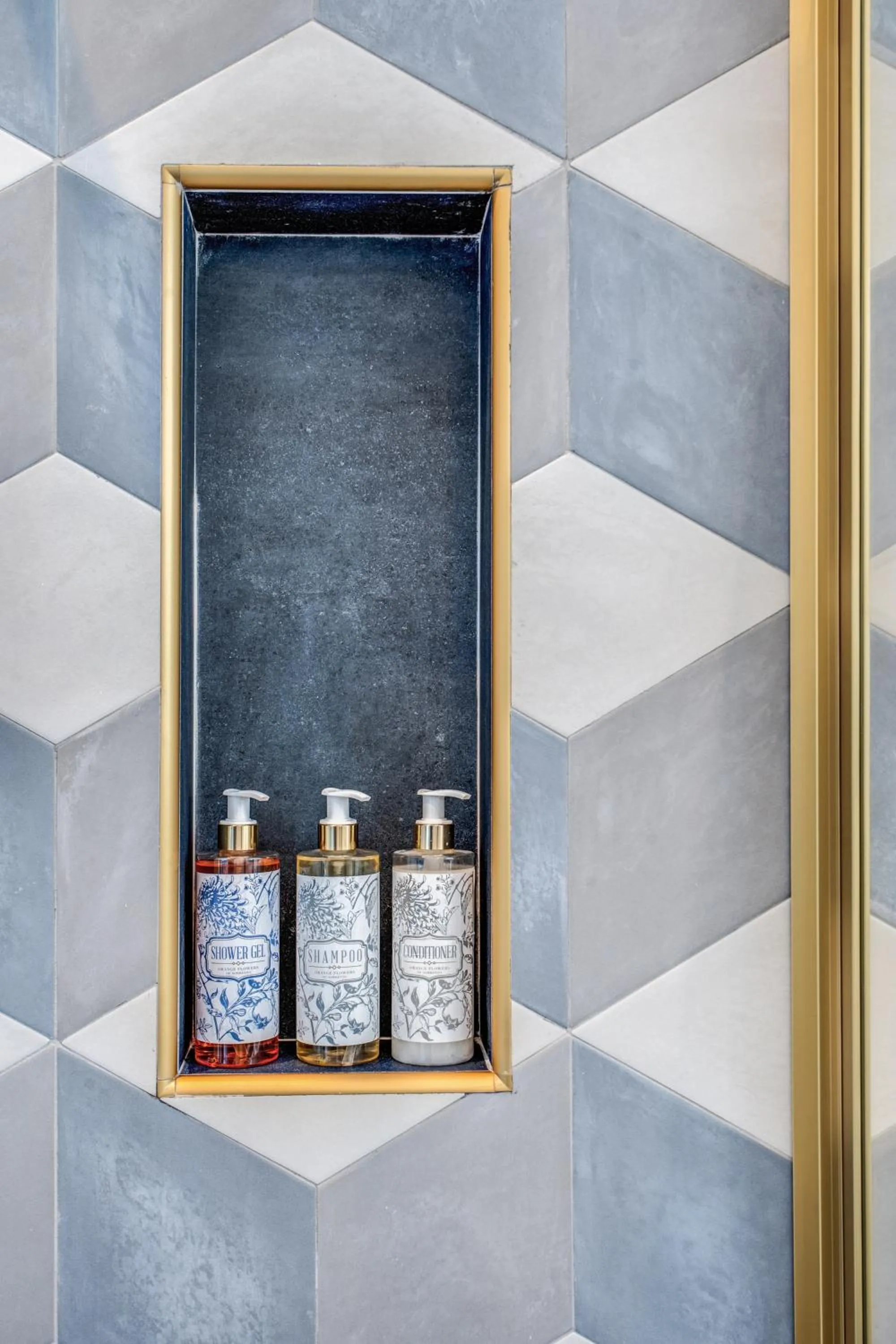 Decorative detail in Hotel Mediterraneo