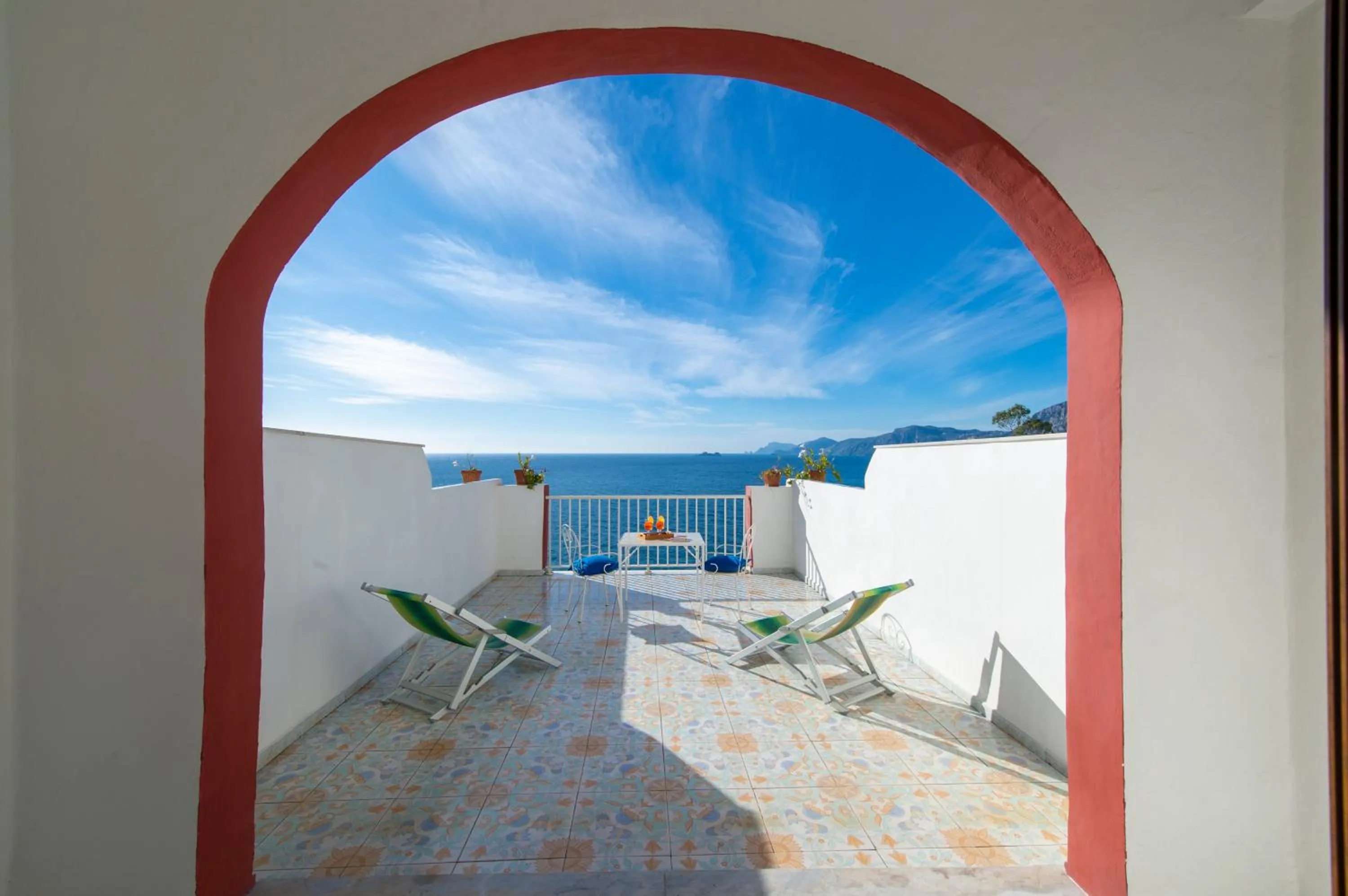 Balcony/Terrace in Hotel Villa Bellavista