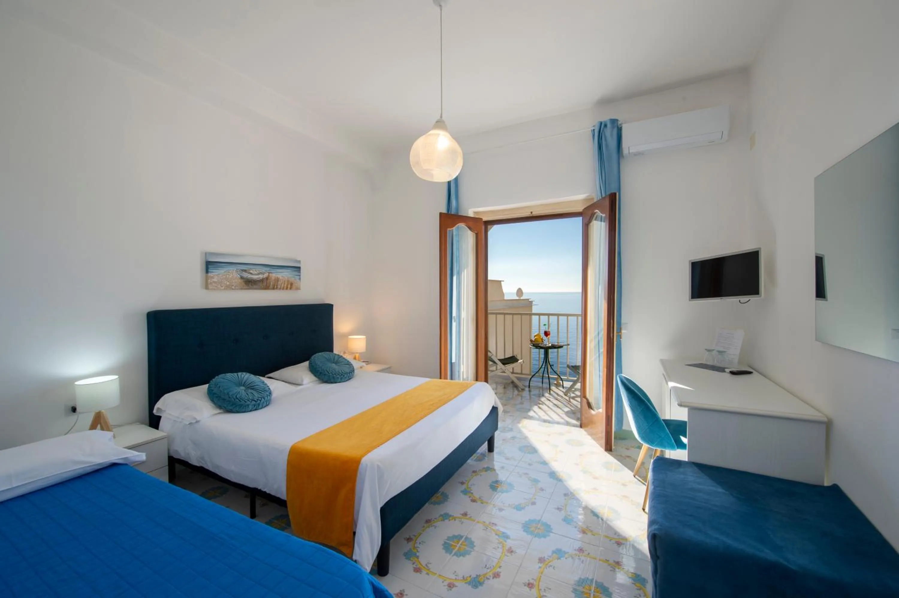 Bed in Hotel Villa Bellavista