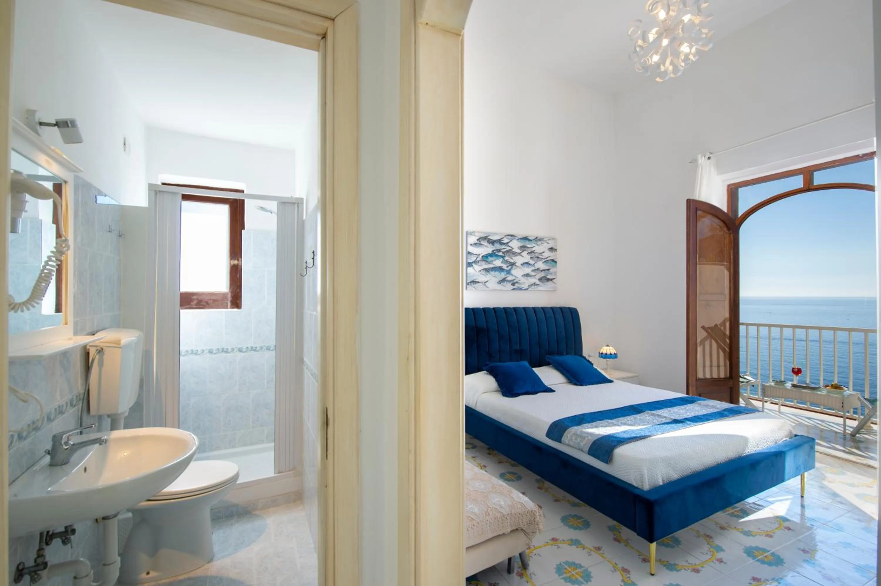 Bed in Hotel Villa Bellavista