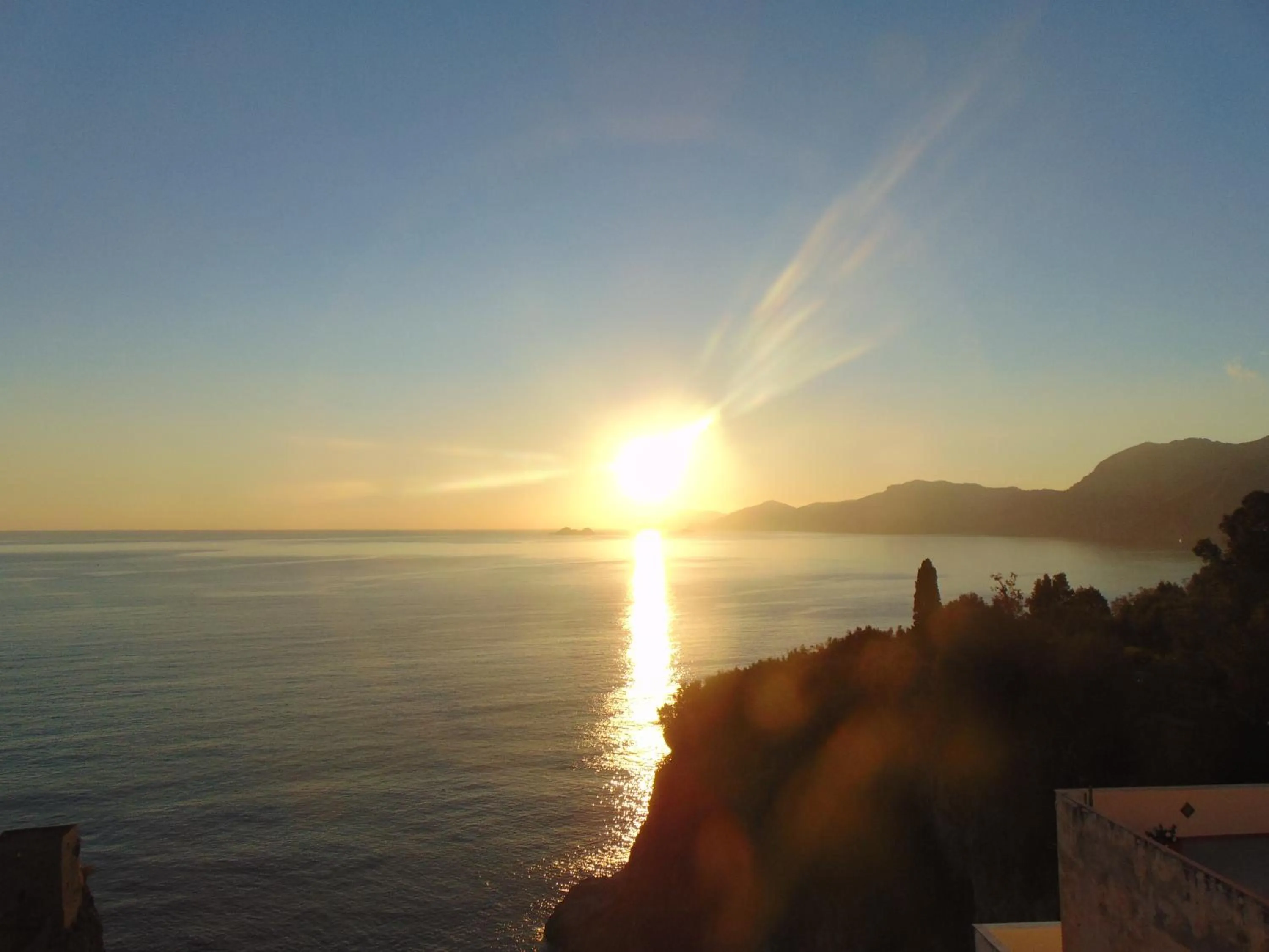 Sunset in Hotel Villa Bellavista