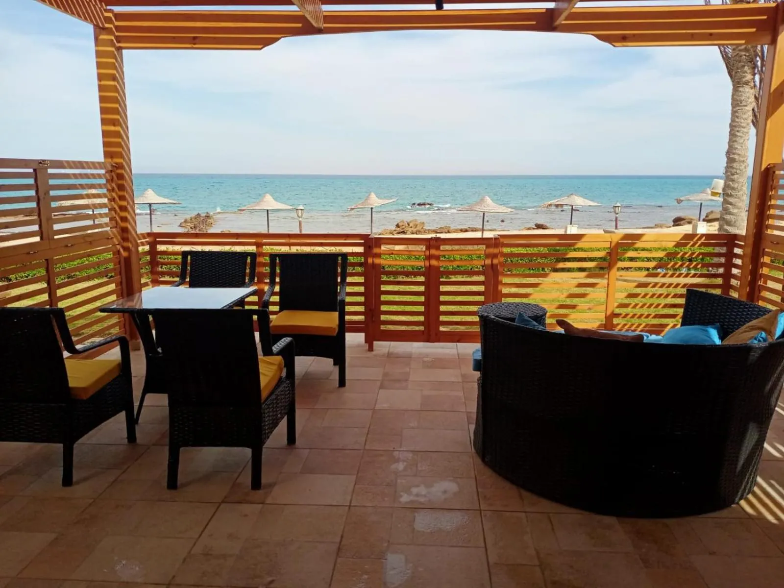 Breathtaking Luxury & Spacious FAMILY 2-Bed 1st Row Seaview at Stella SeaView Sokhna - Families Only