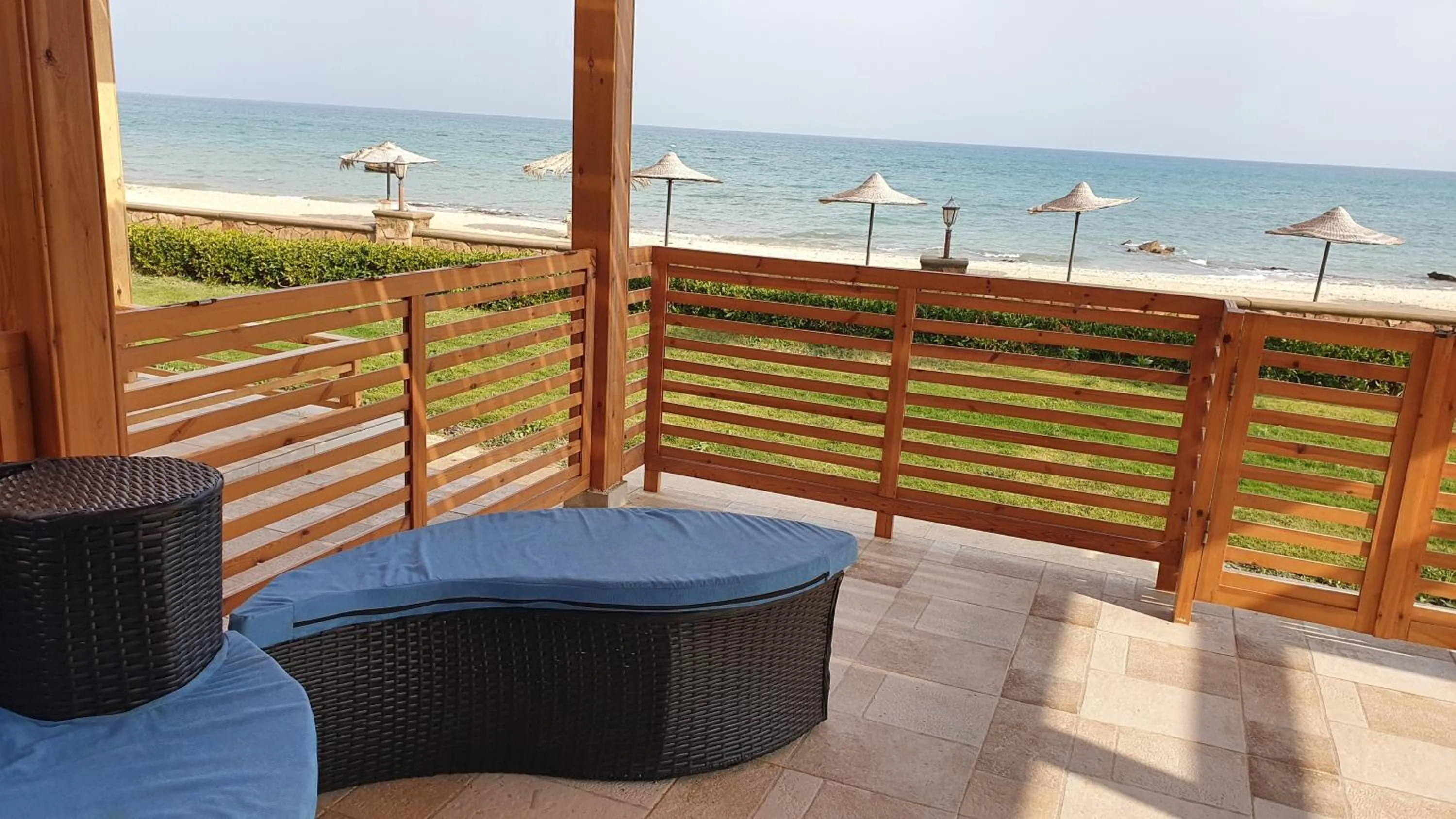 Breathtaking Luxury & Spacious FAMILY 2-Bed 1st Row Seaview at Stella SeaView Sokhna - Families Only