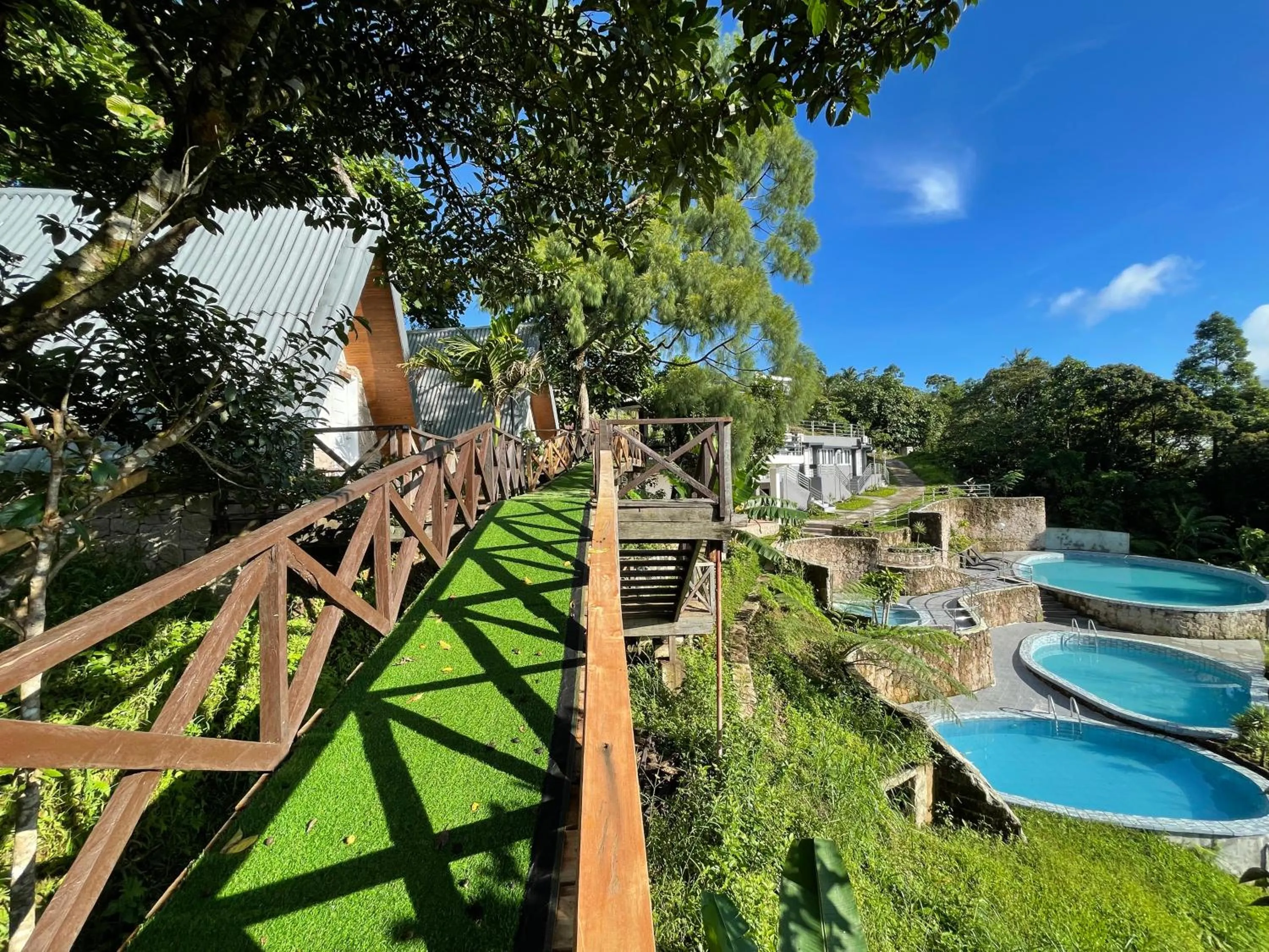 Pool view in La View Mountain Resort