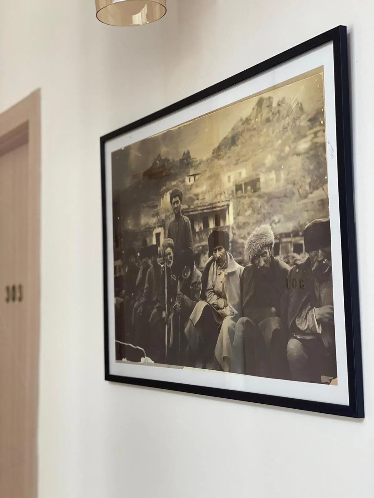 Decorative detail in Mood Hotel Kazbegi
