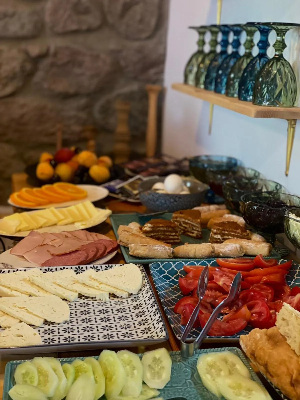 Food and drinks in Mood Hotel Kazbegi