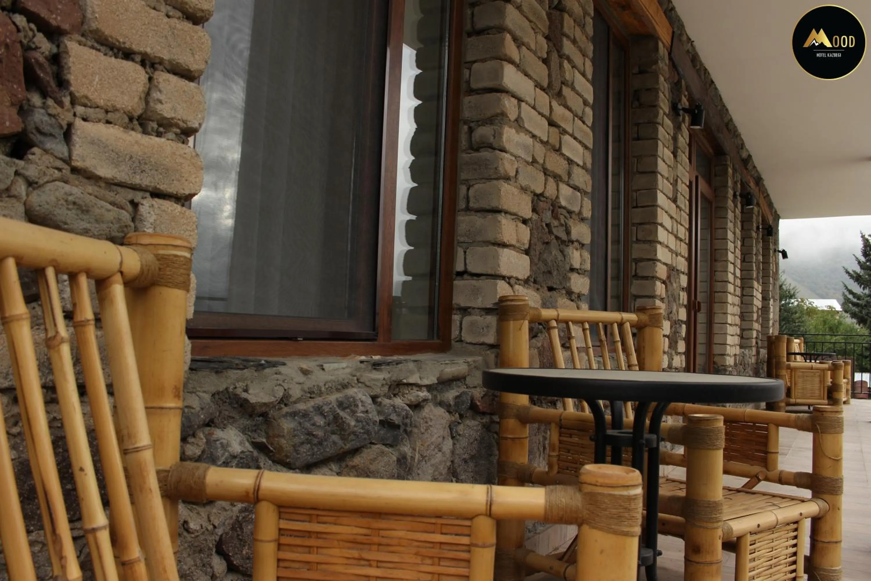 Balcony/Terrace in Mood Hotel Kazbegi