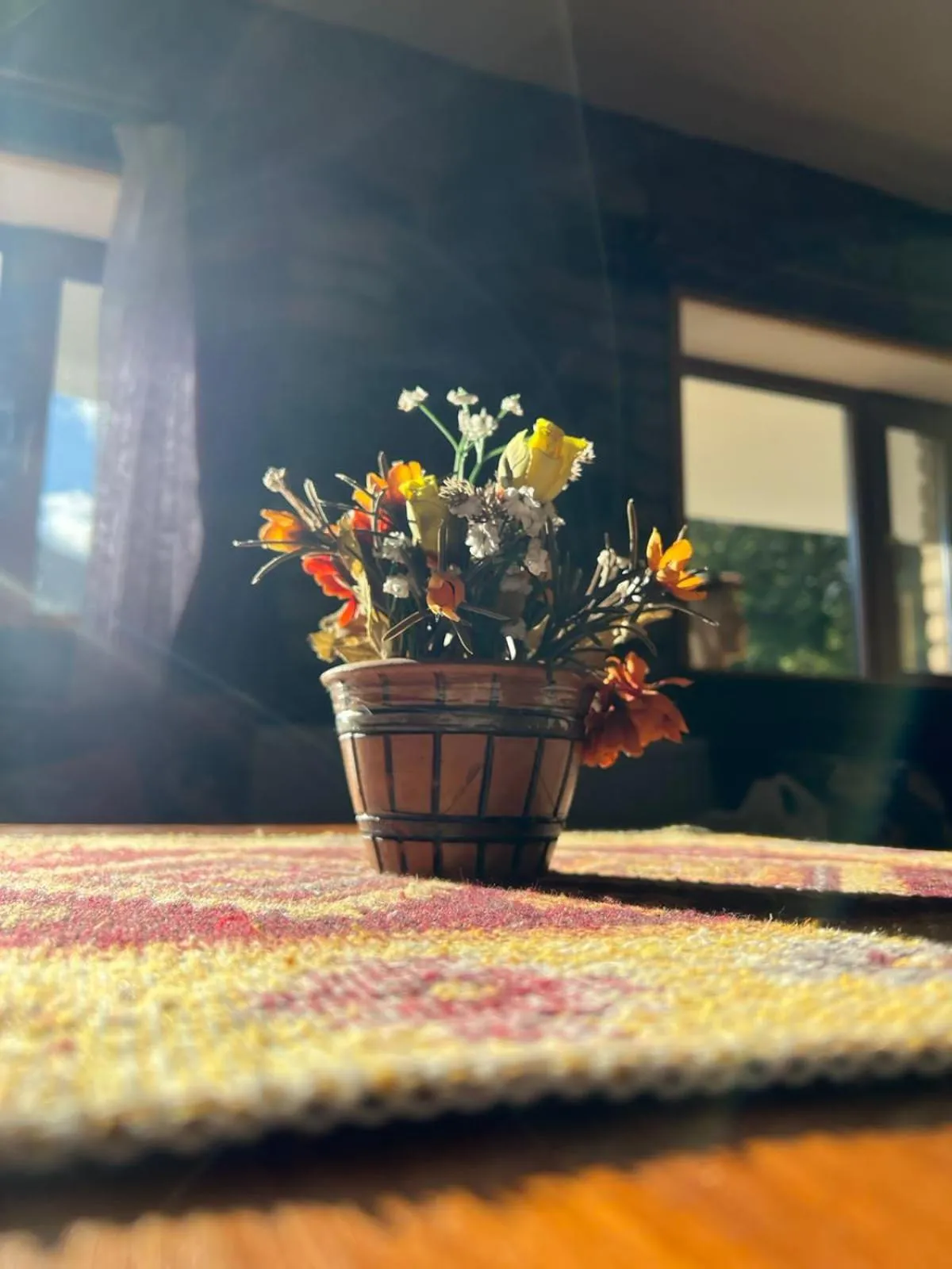 Decorative detail in Mood Hotel Kazbegi