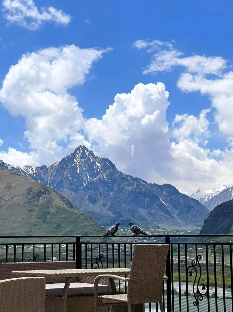 Natural landscape in Mood Hotel Kazbegi
