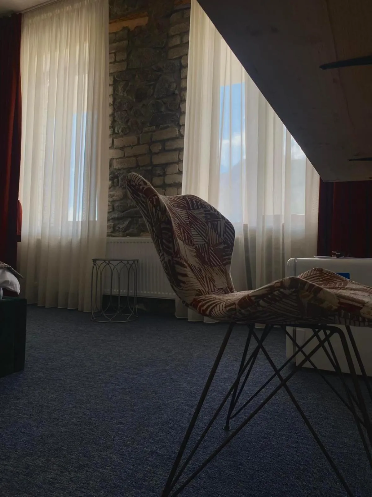 Seating area in Mood Hotel Kazbegi