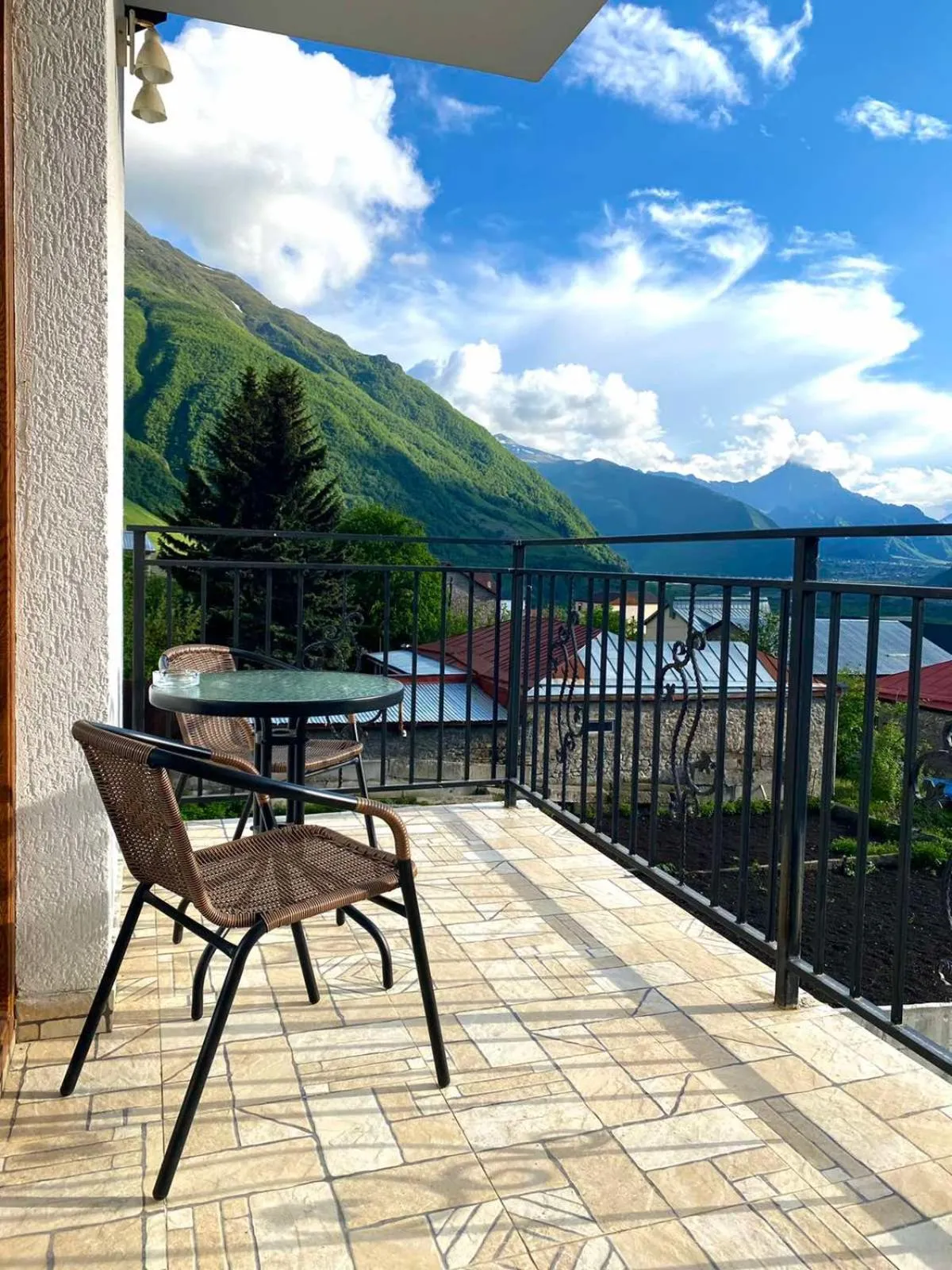 Balcony/Terrace in Mood Hotel Kazbegi