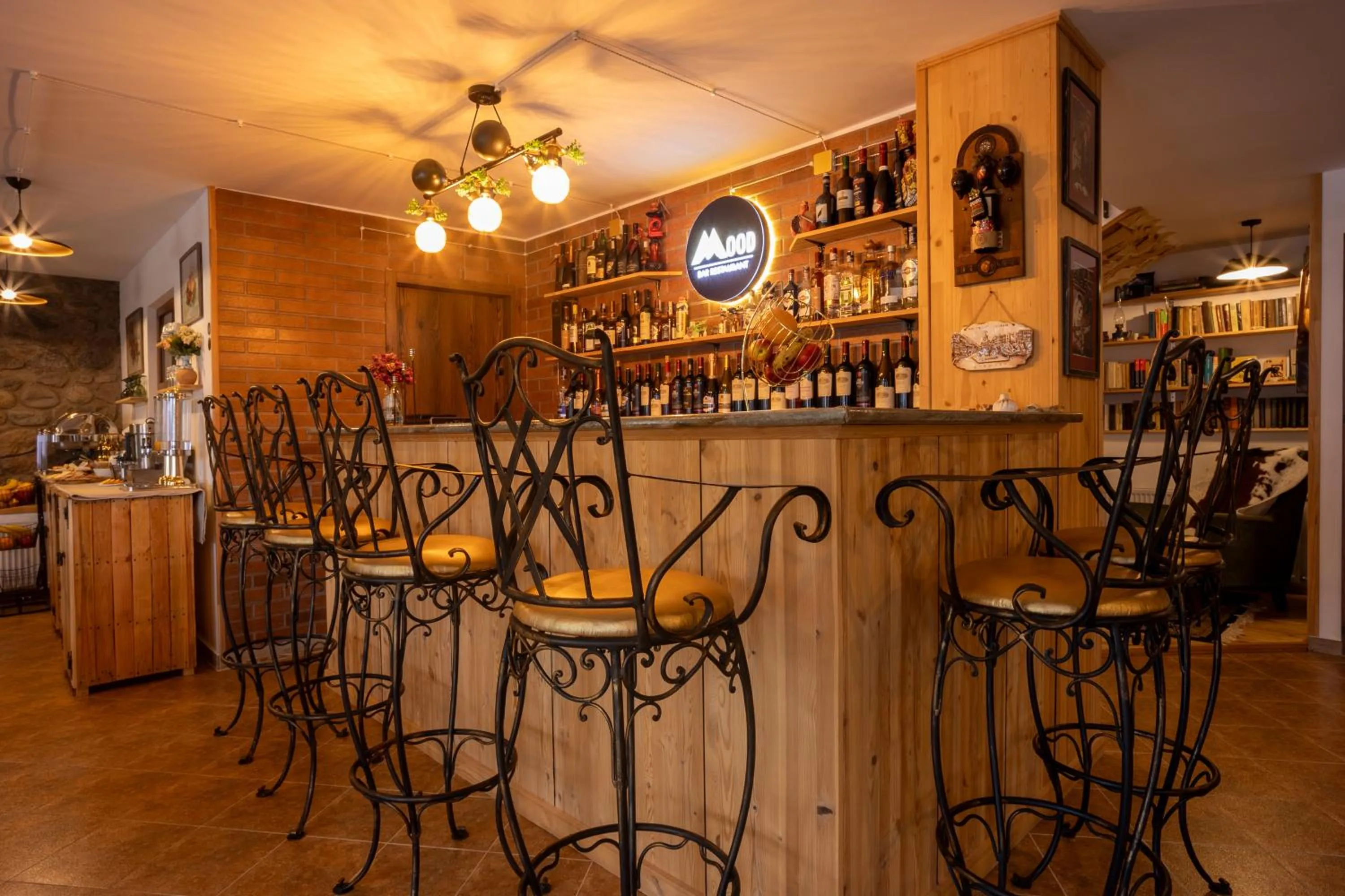 Kitchen or kitchenette in Mood Hotel Kazbegi