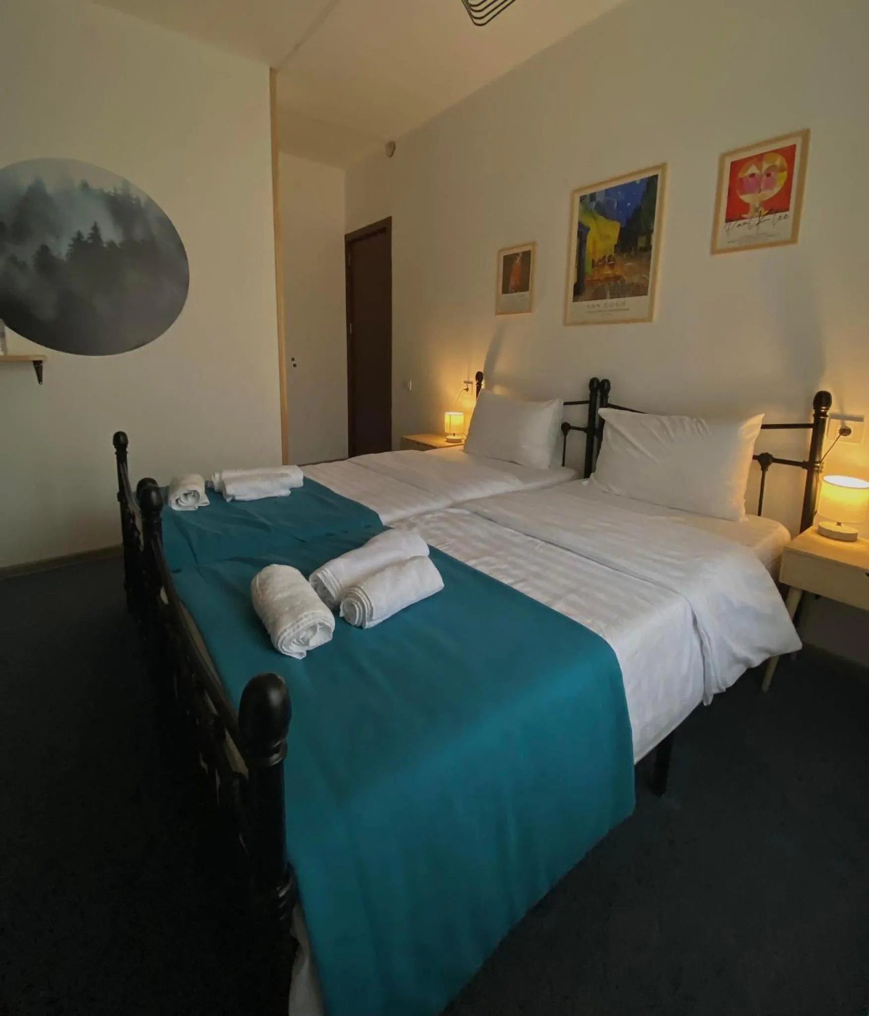 Bedroom, Bed in Mood Hotel Kazbegi