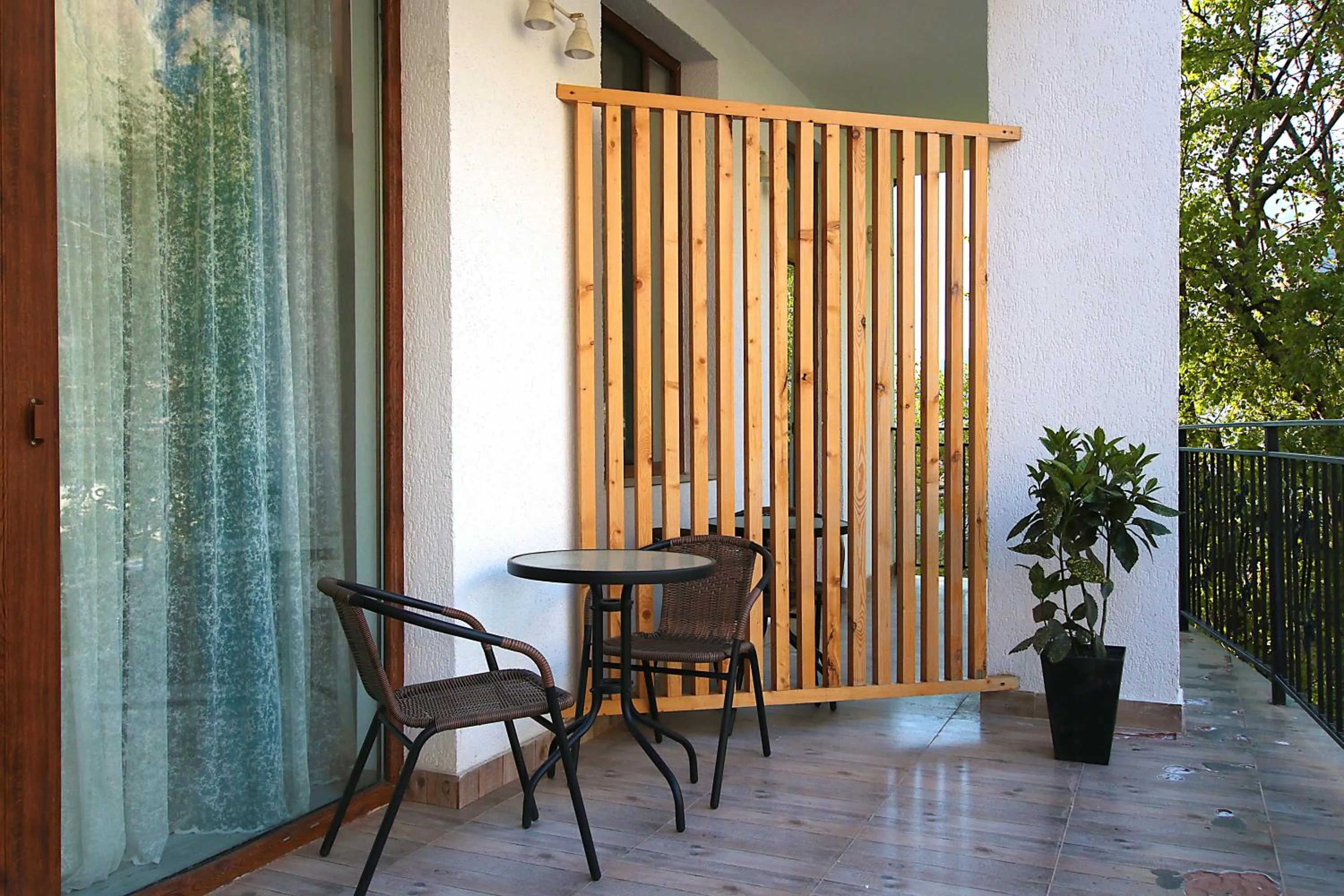 Balcony/Terrace in Mood Hotel Kazbegi