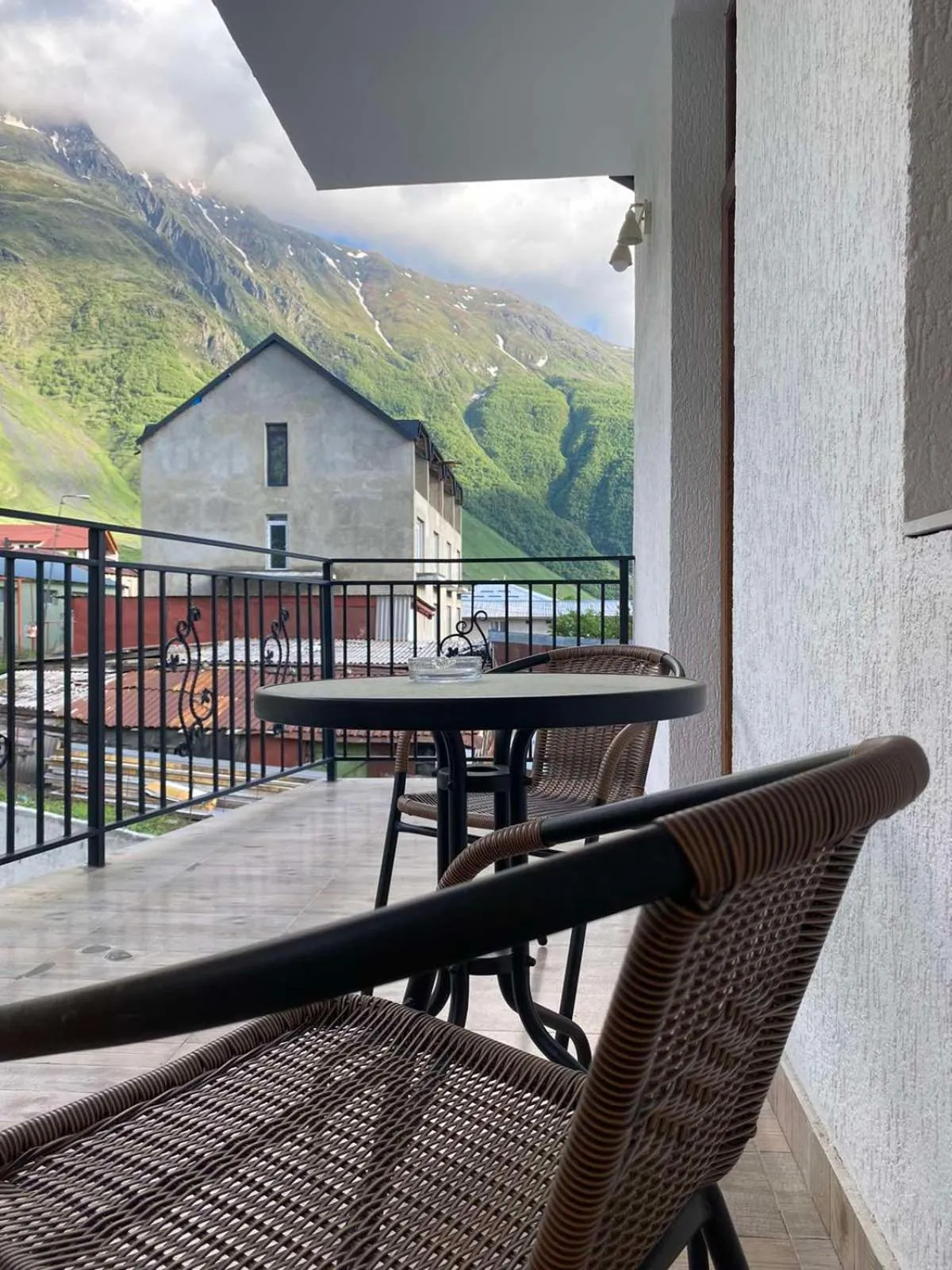 Balcony/Terrace in Mood Hotel Kazbegi