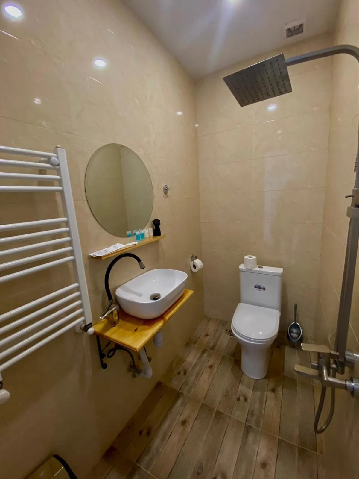 Shower in Mood Hotel Kazbegi