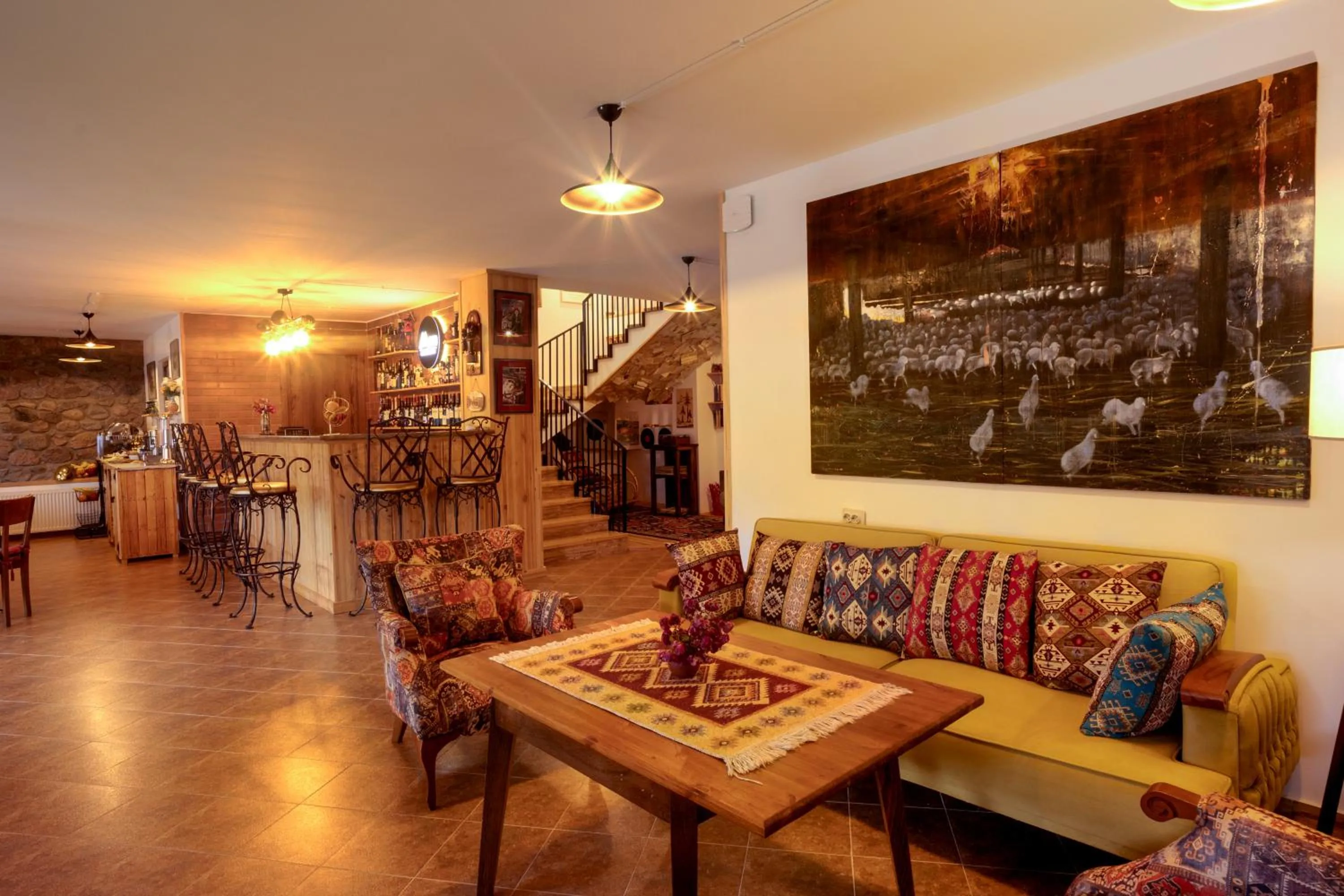 Restaurant/places to eat in Mood Hotel Kazbegi
