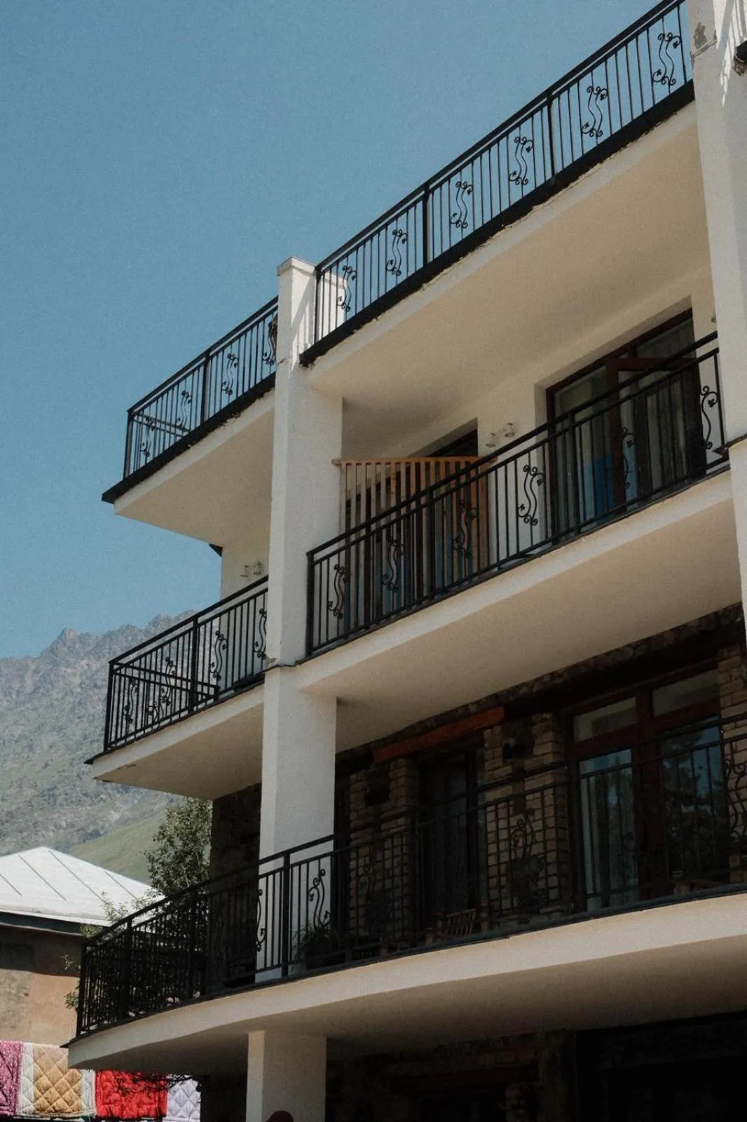 Balcony/Terrace in Mood Hotel Kazbegi