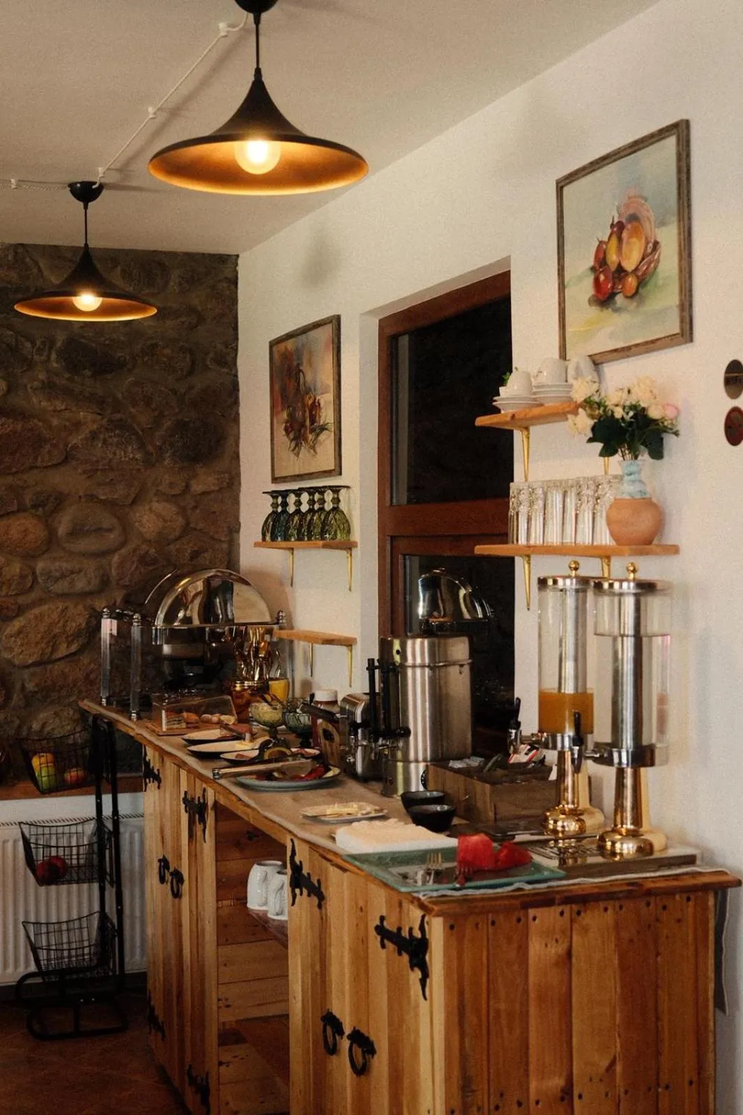 Breakfast in Mood Hotel Kazbegi