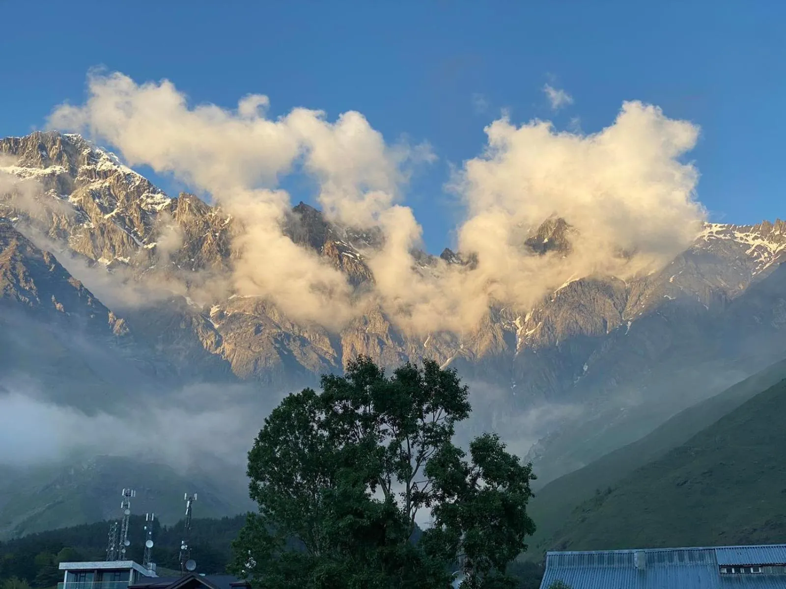 Natural landscape in Mood Hotel Kazbegi