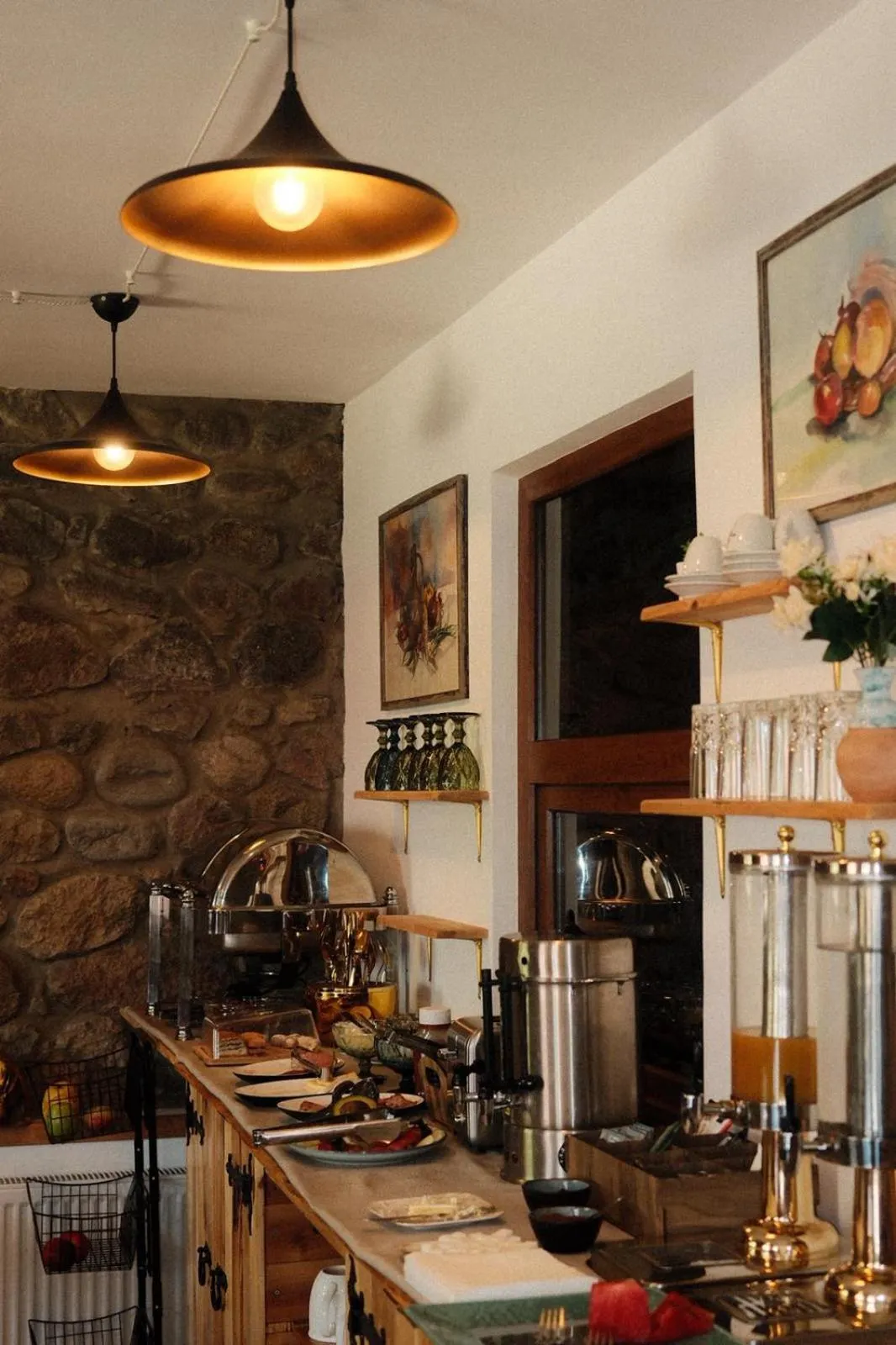 Breakfast in Mood Hotel Kazbegi