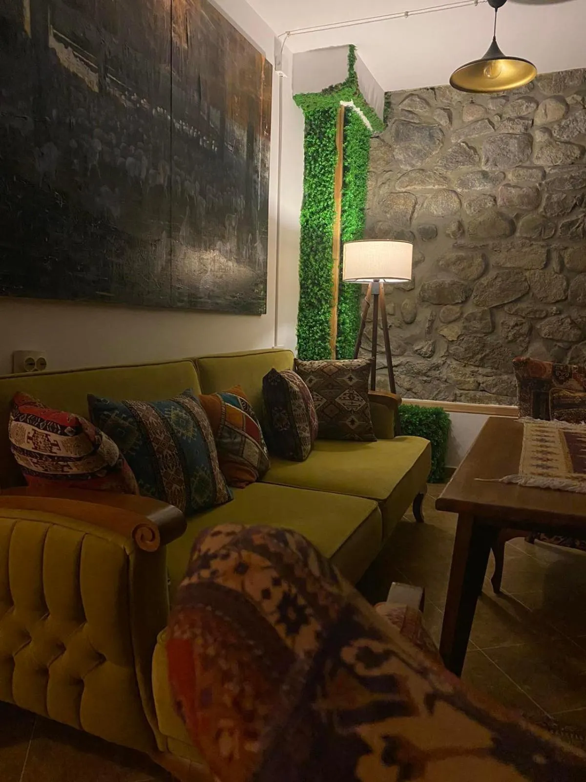 Living room in Mood Hotel Kazbegi