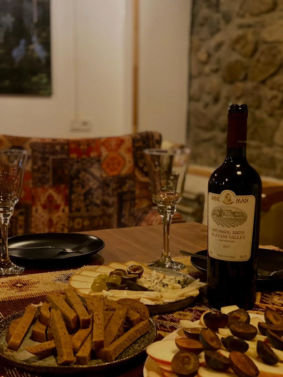Alcoholic drinks in Mood Hotel Kazbegi