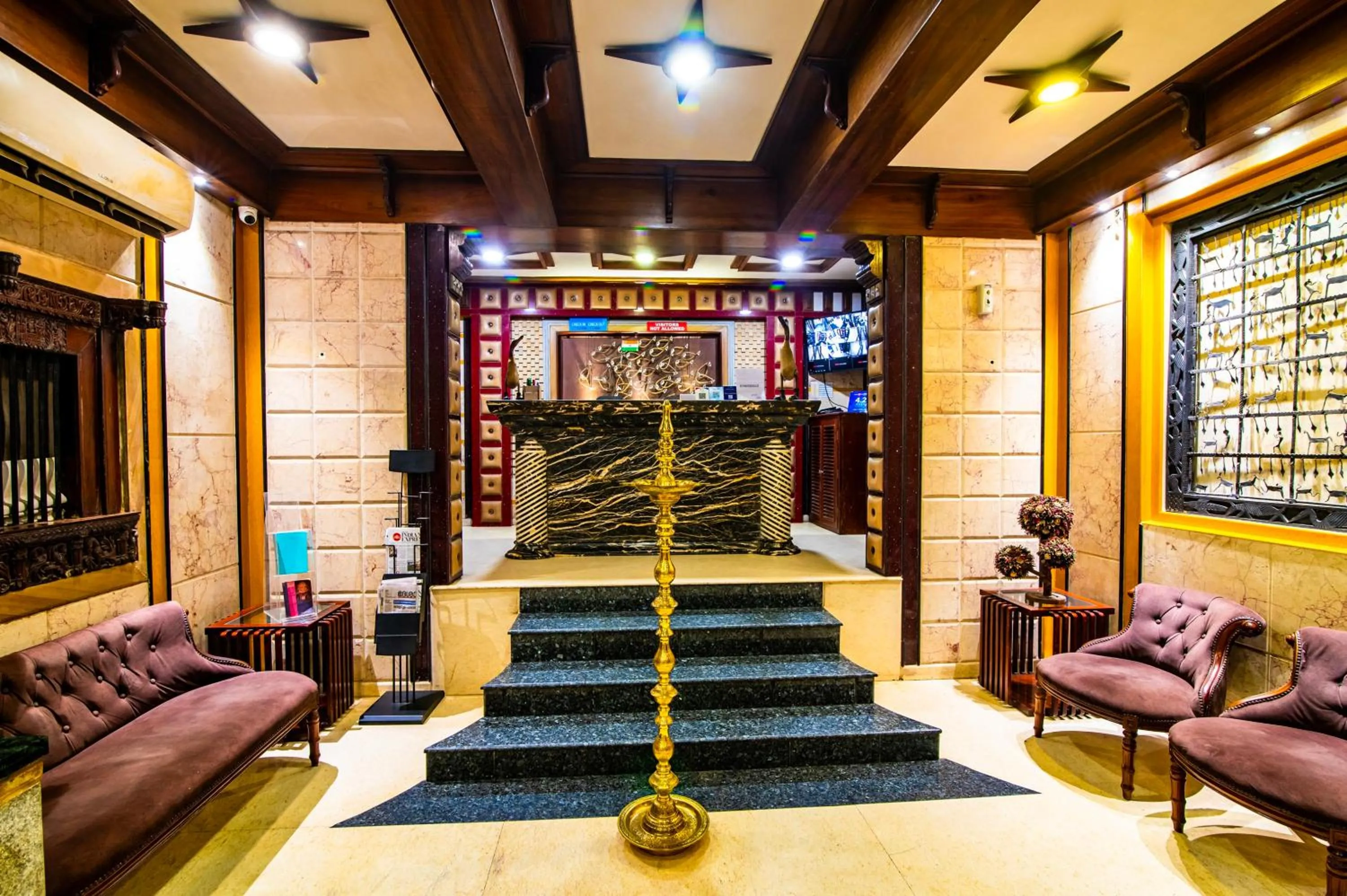 Lobby or reception in Hotel Mart View