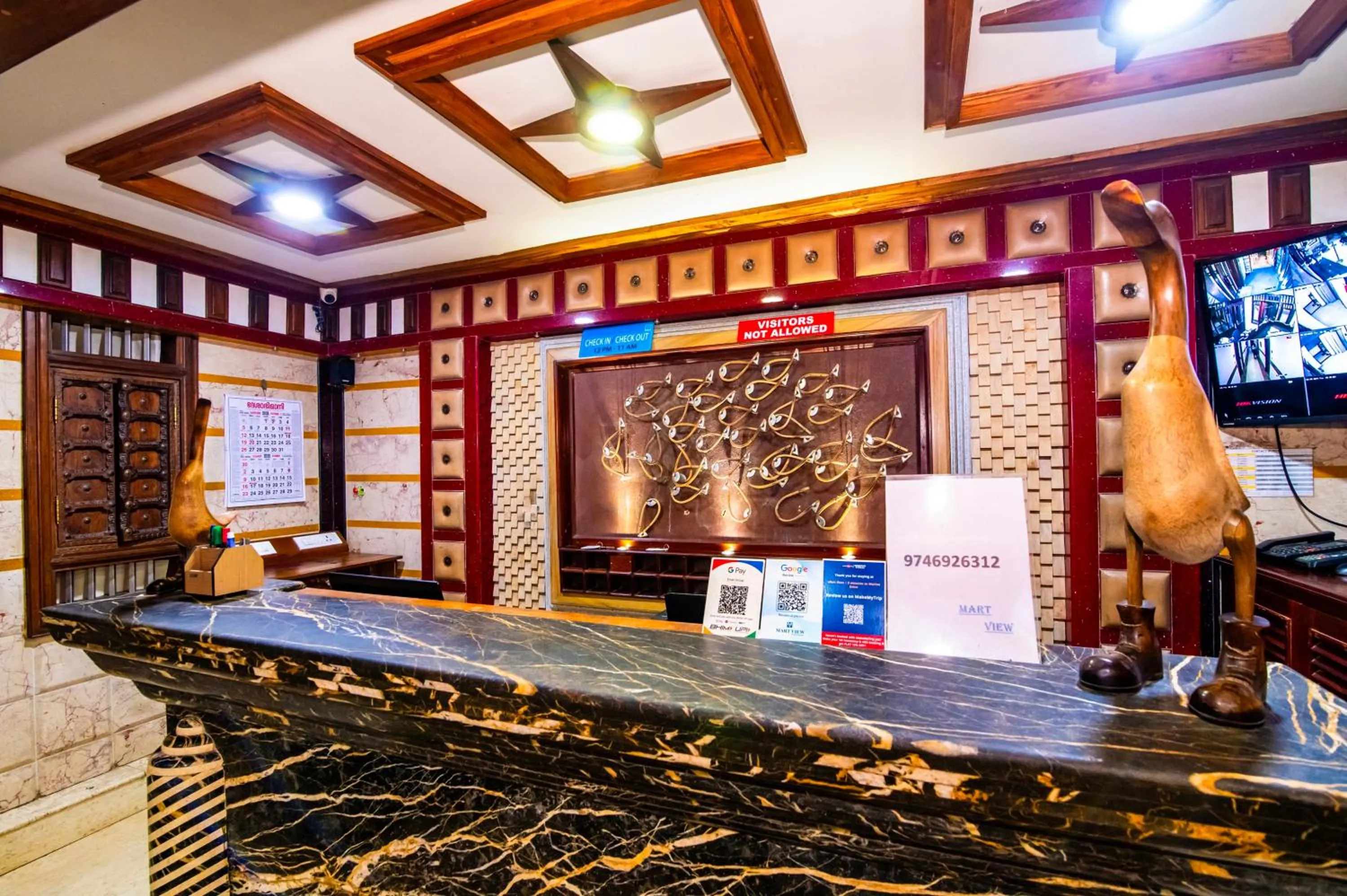 Lobby or reception in Hotel Mart View