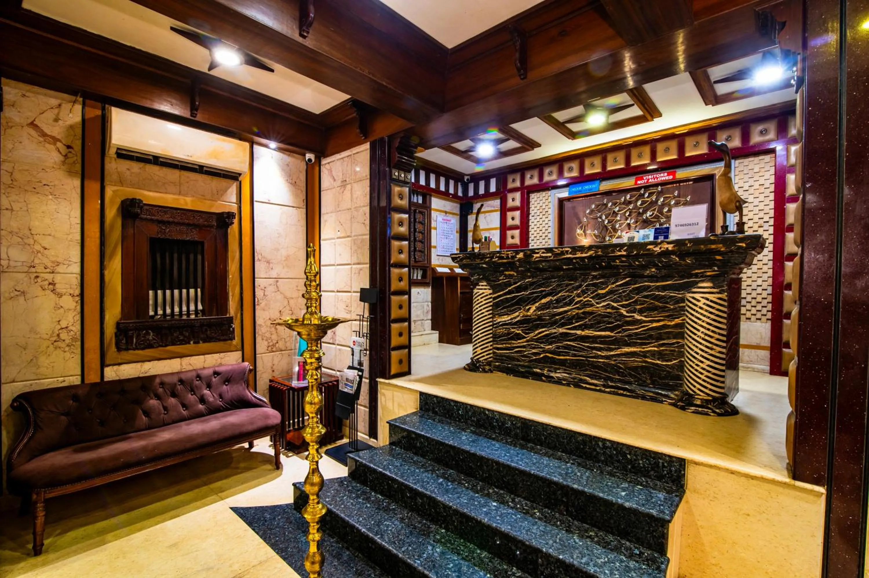 Lobby or reception in Hotel Mart View