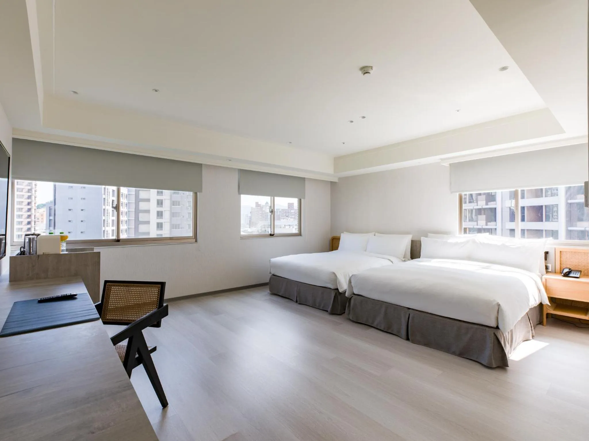 Bed in Dahu Park Hotel