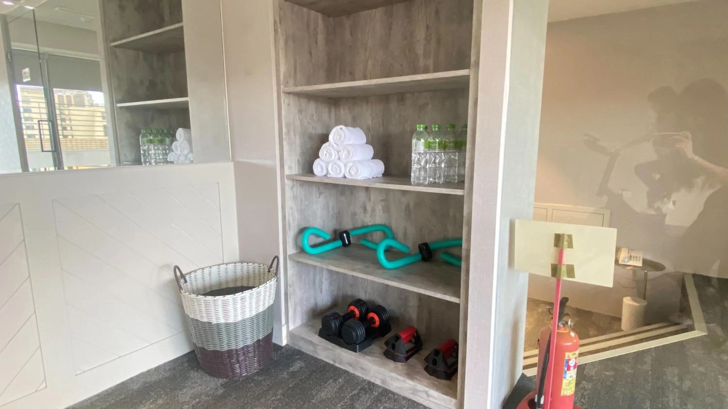 Fitness centre/facilities in Dahu Park Hotel