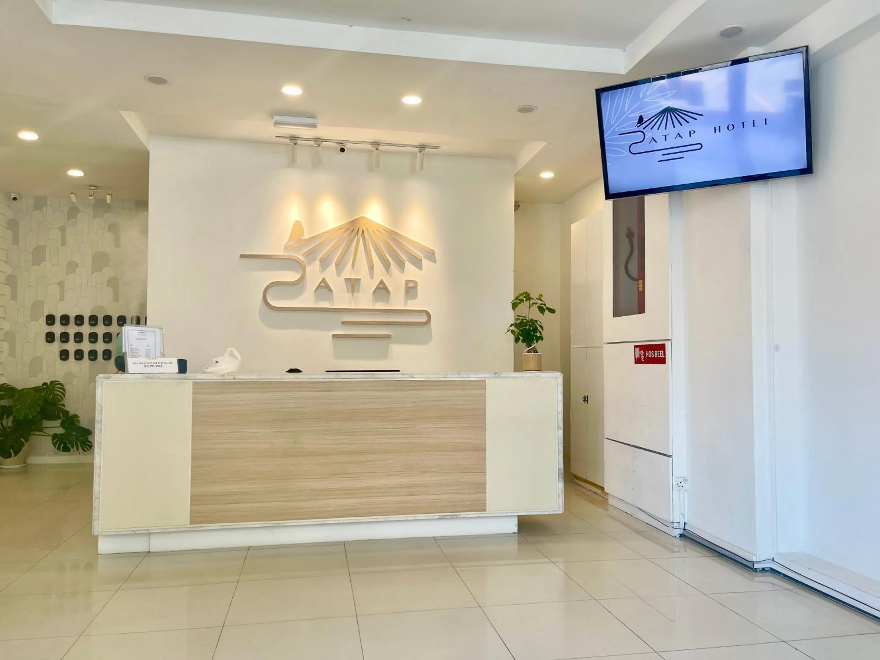 Lobby or reception in ATAP Hotel