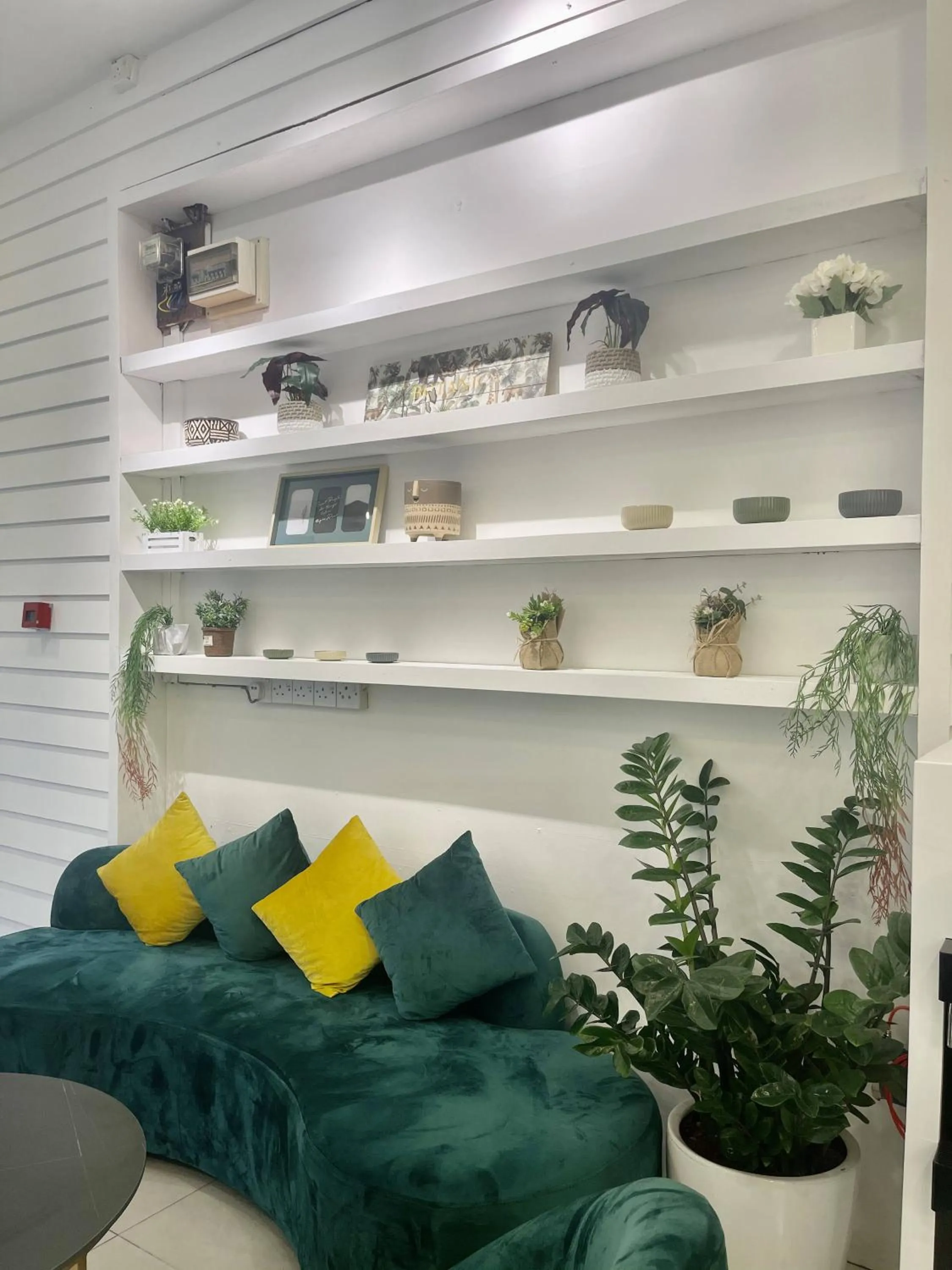 Seating area in ATAP Hotel