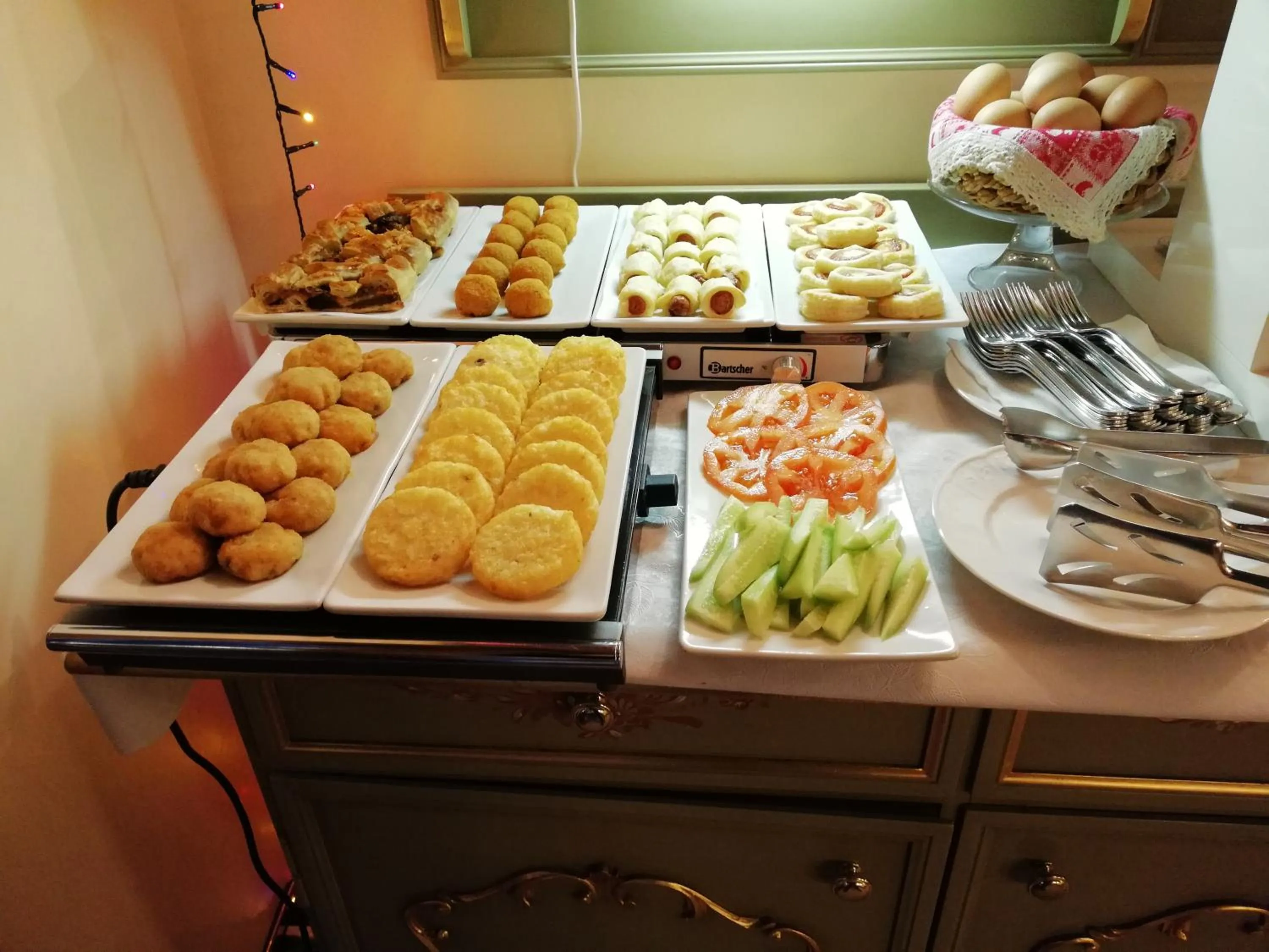 Food and drinks in Hotel Al Ponte Mocenigo