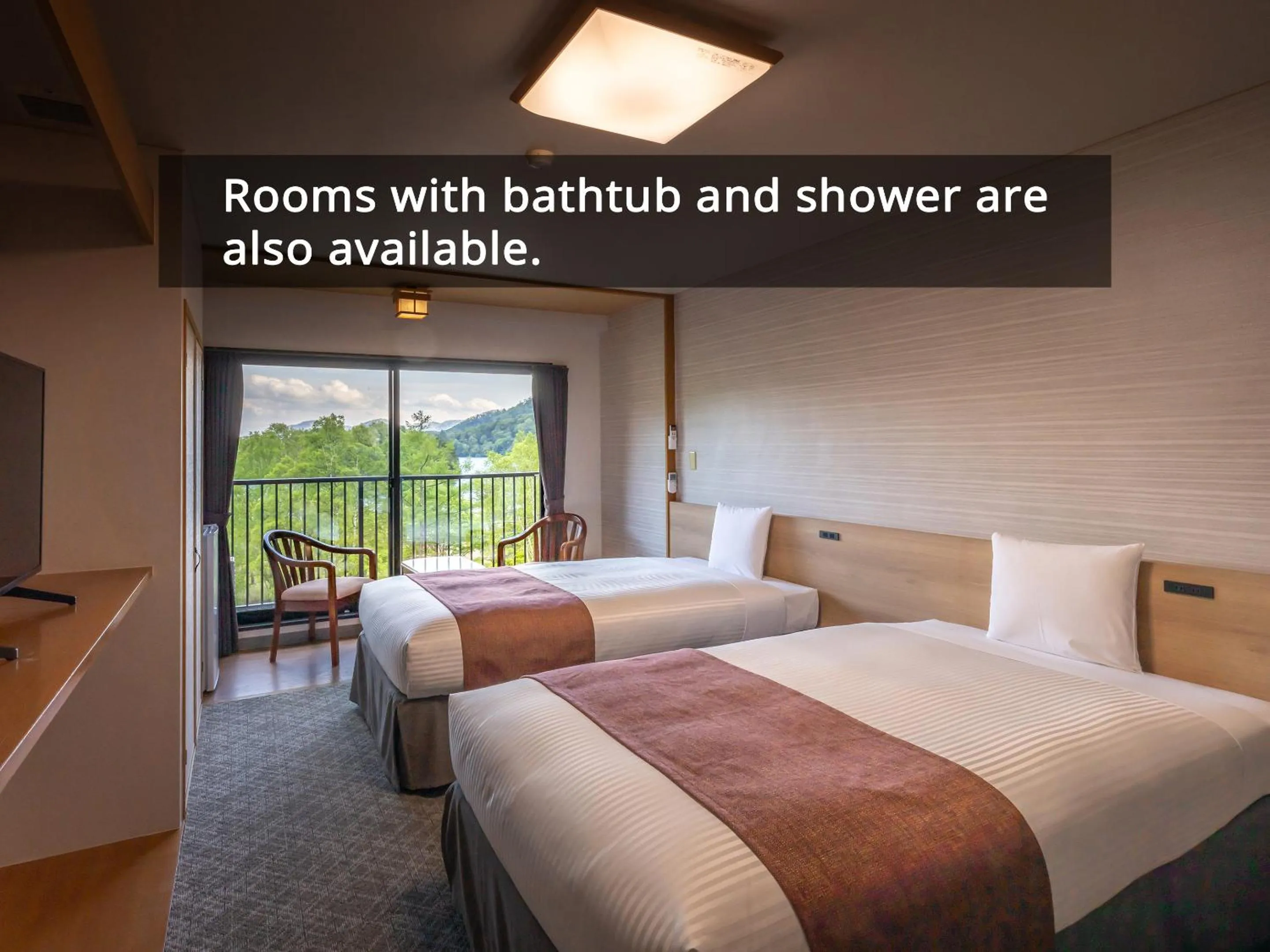 Photo of the whole room, Bed in KAMENOI HOTEL Okunikko