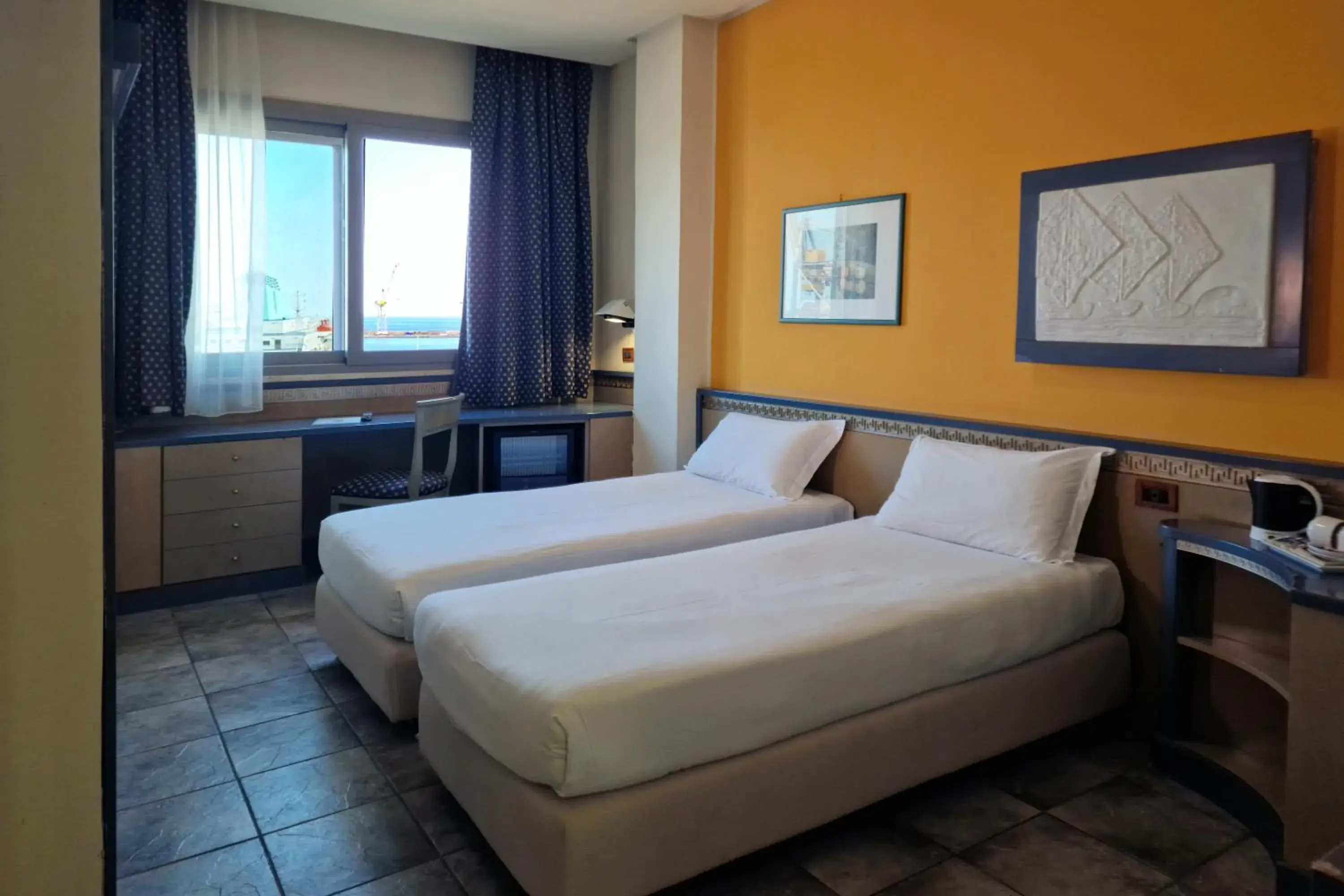 View (from property/room), Bed in President Hotel Palermo View (from property/room), Bed in President Hotel Palermo