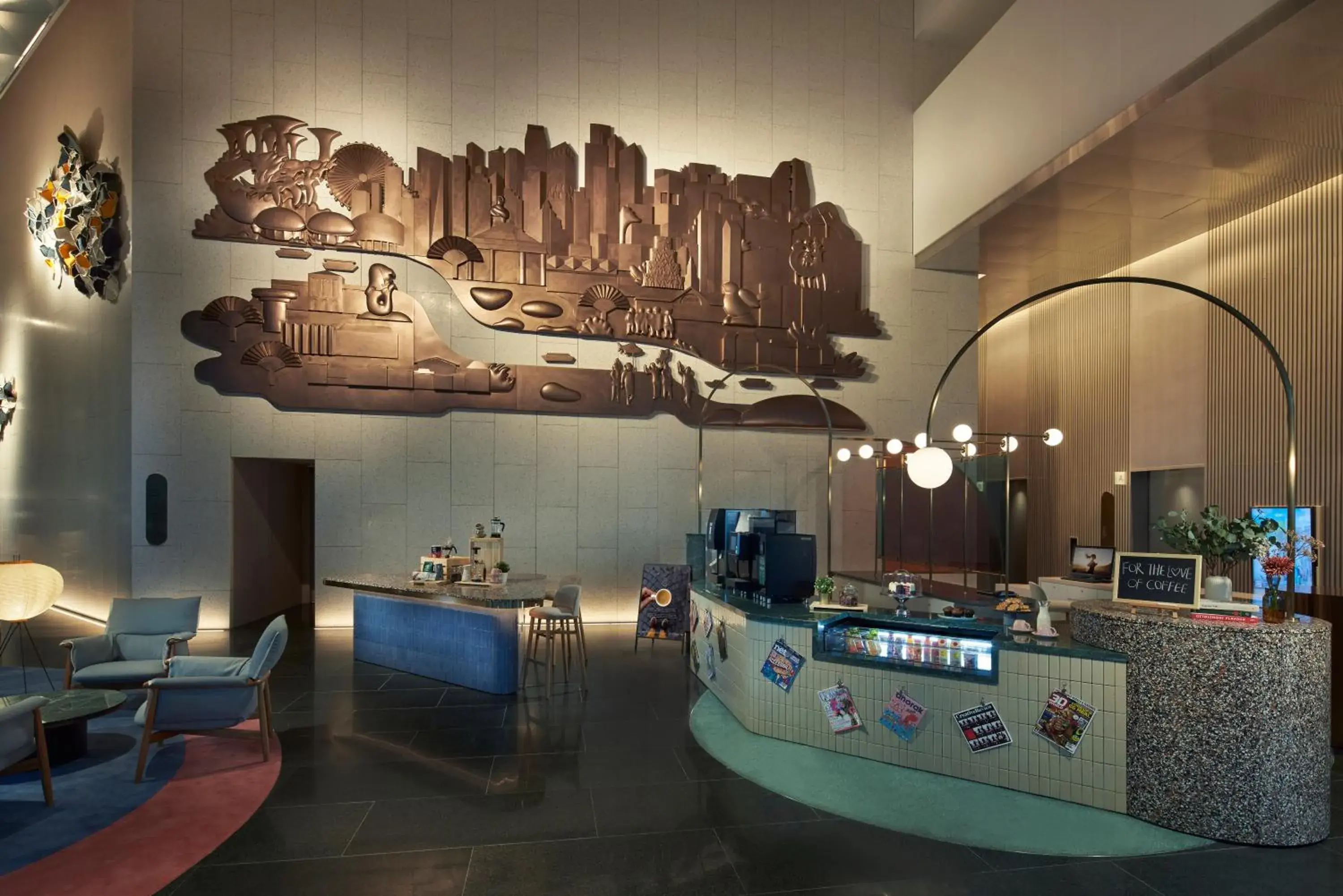 Lobby or reception in Citadines Raffles Place Singapore Lobby or reception in Citadines Raffles Place Singapore