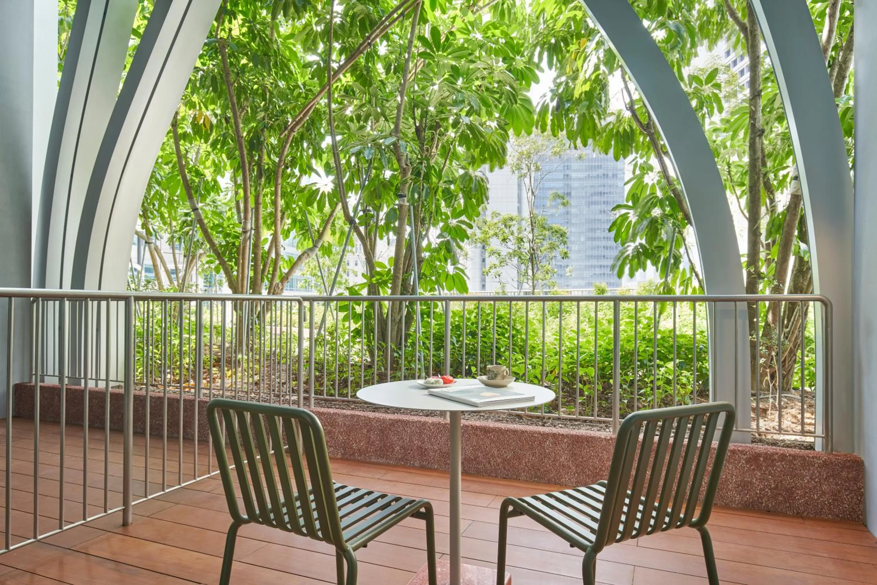 Balcony/Terrace in Citadines Raffles Place Singapore