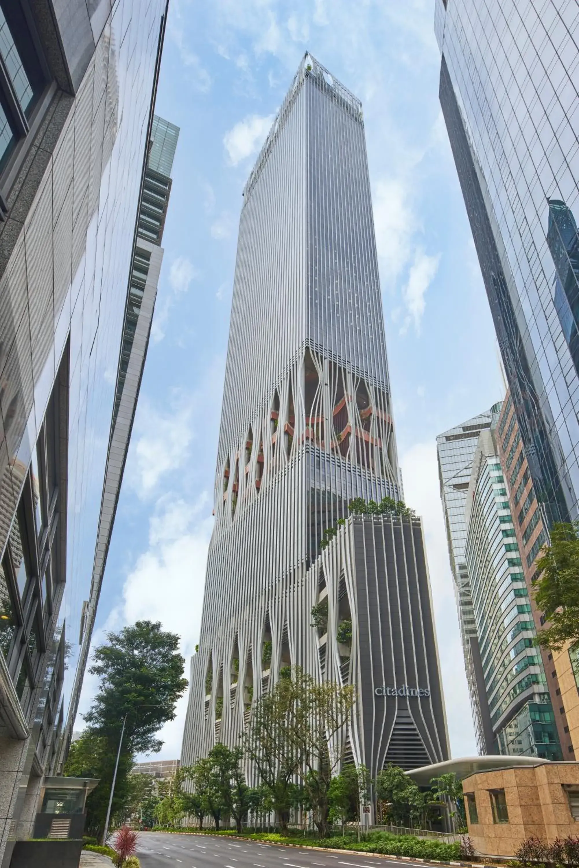 Property building in Citadines Raffles Place Singapore Property building in Citadines Raffles Place Singapore