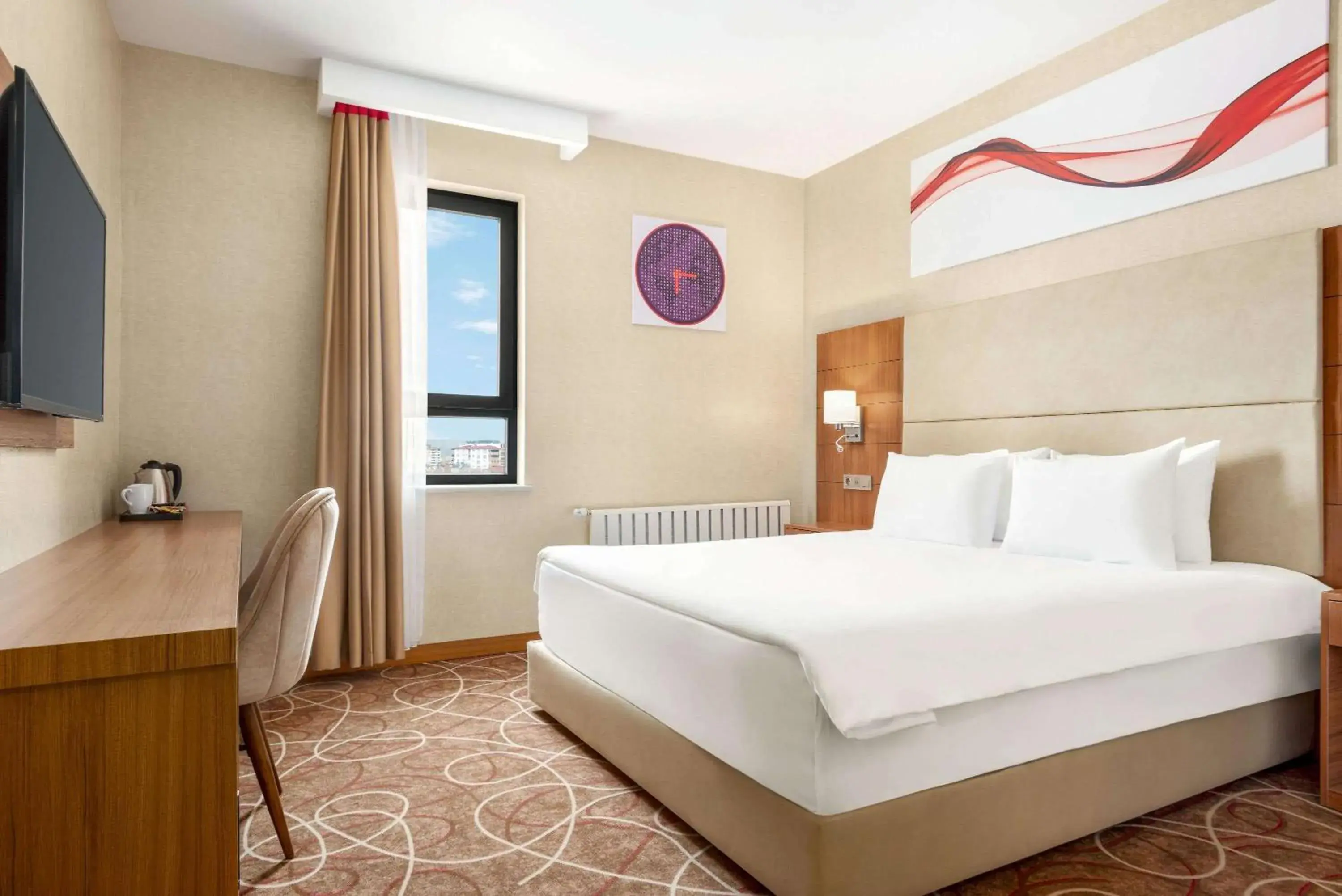 Bedroom, Bed in Ramada By Wyndham Elbistan Bedroom, Bed in Ramada By Wyndham Elbistan