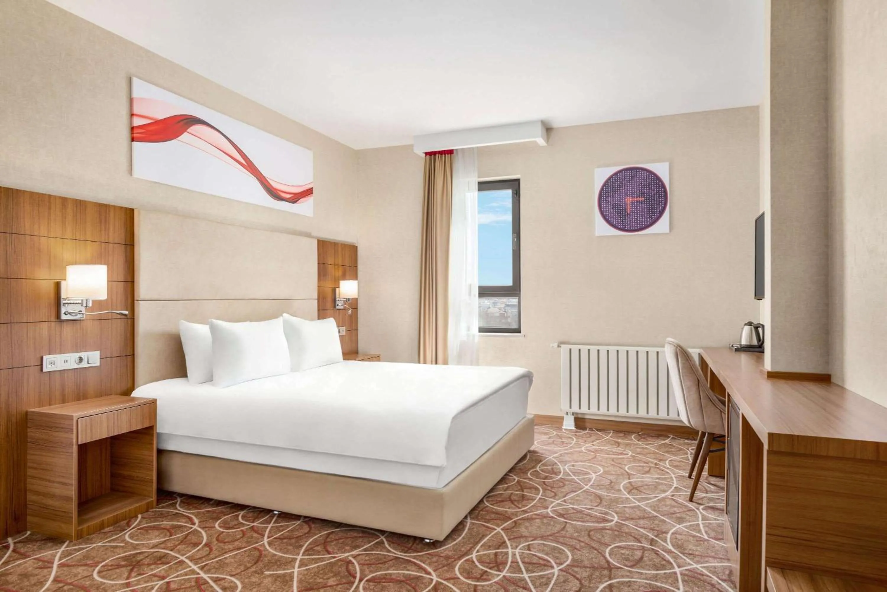 Bedroom, Bed in Ramada By Wyndham Elbistan