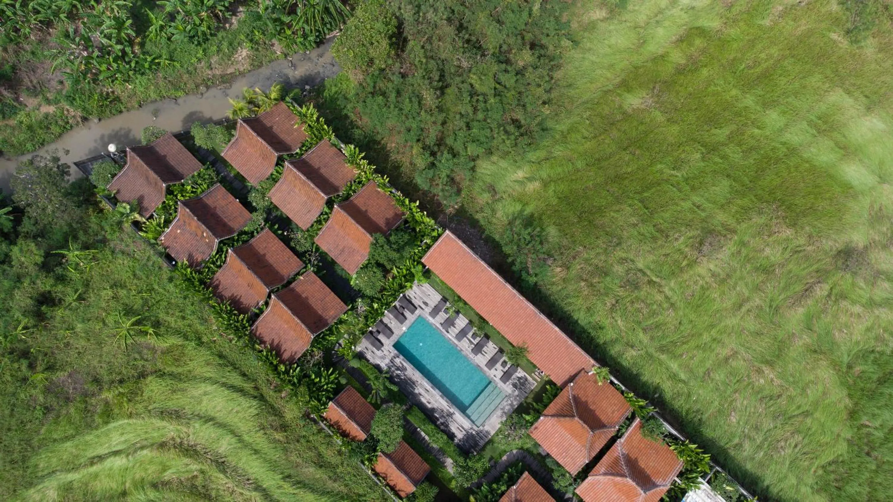 Bird's eye view in Bajalo Cottage Canggu - Adults only