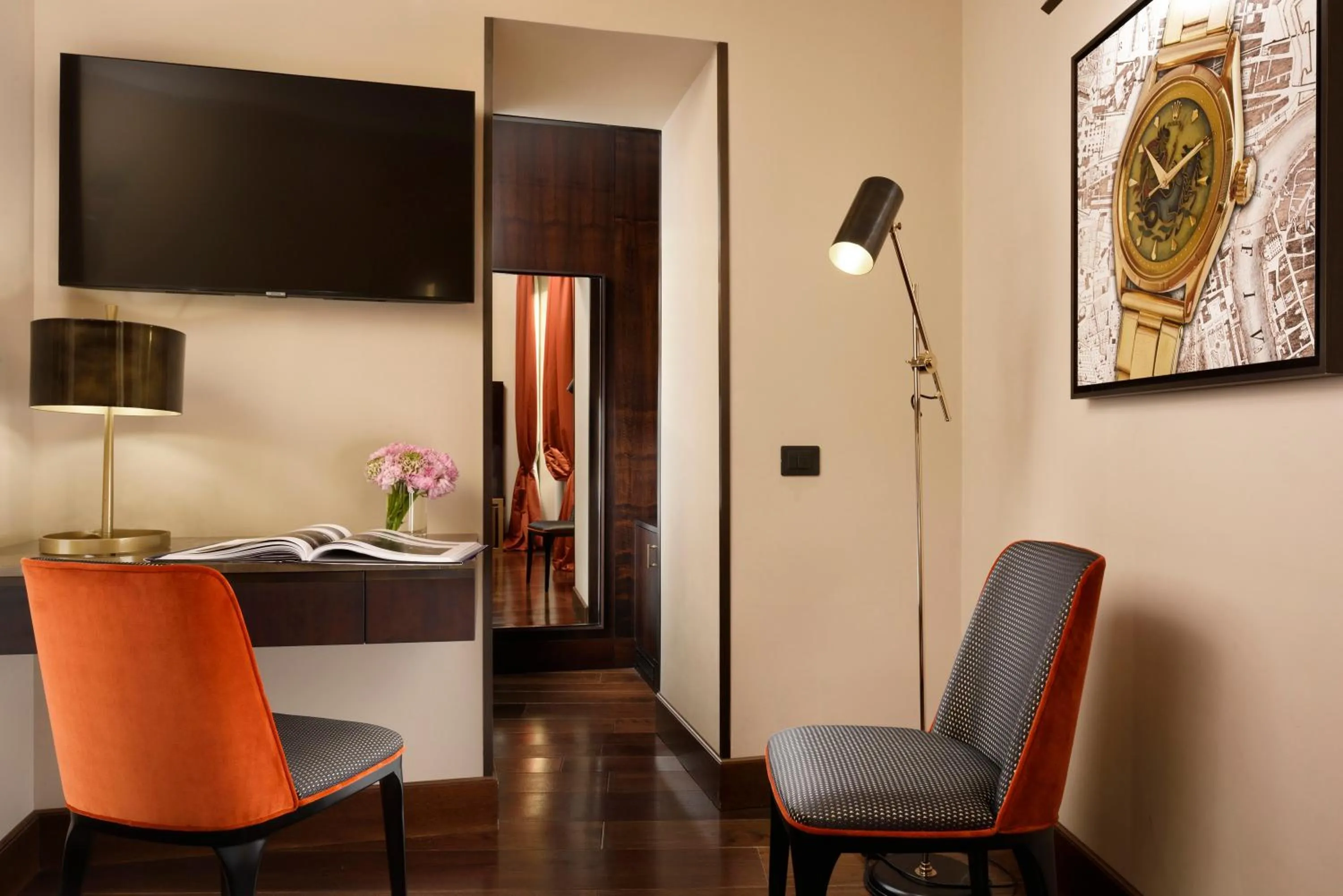 TV and multimedia in Hotel L'Orologio Roma - WTB Hotels