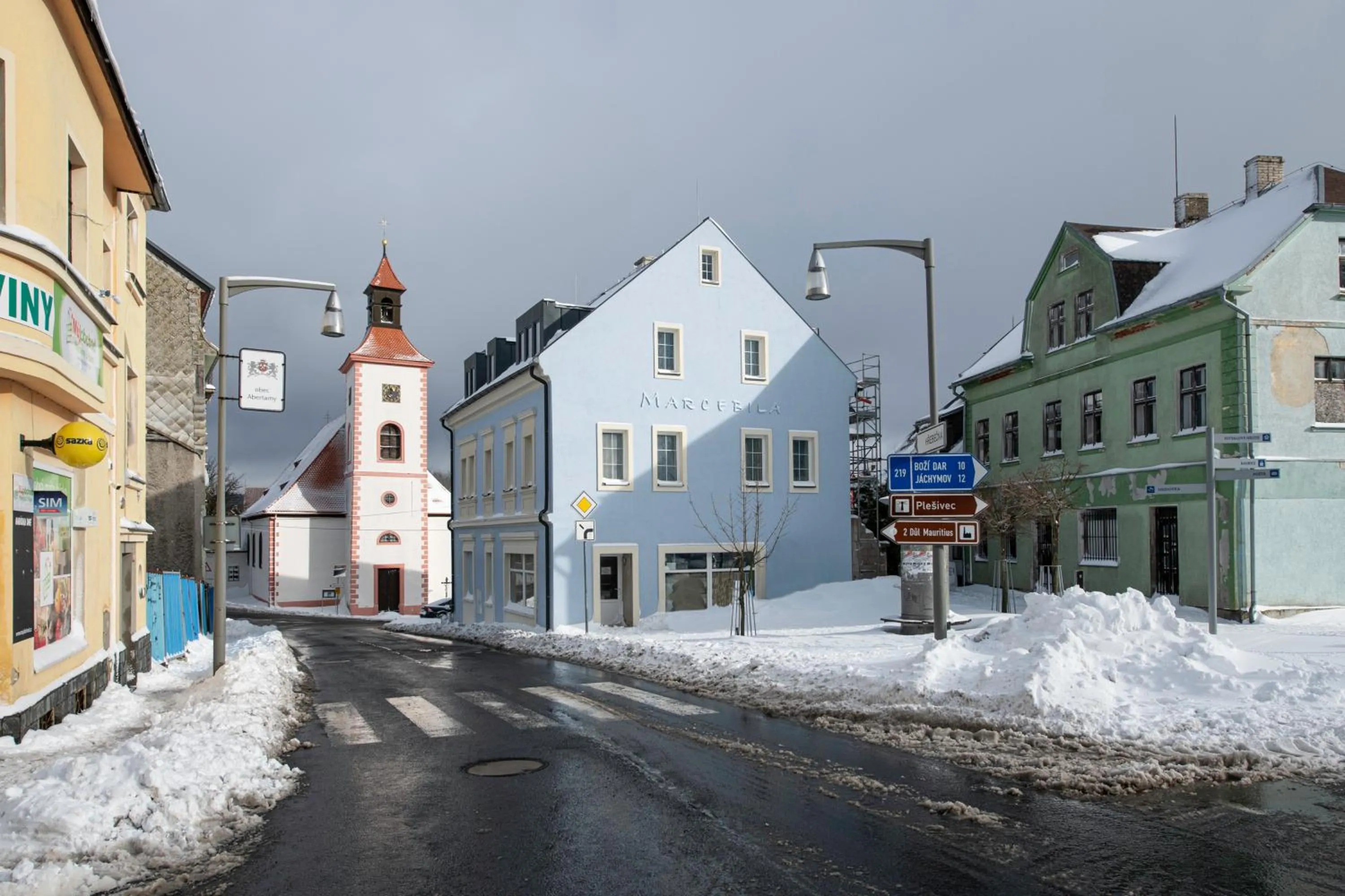 Property building in Marcebila Abertamy